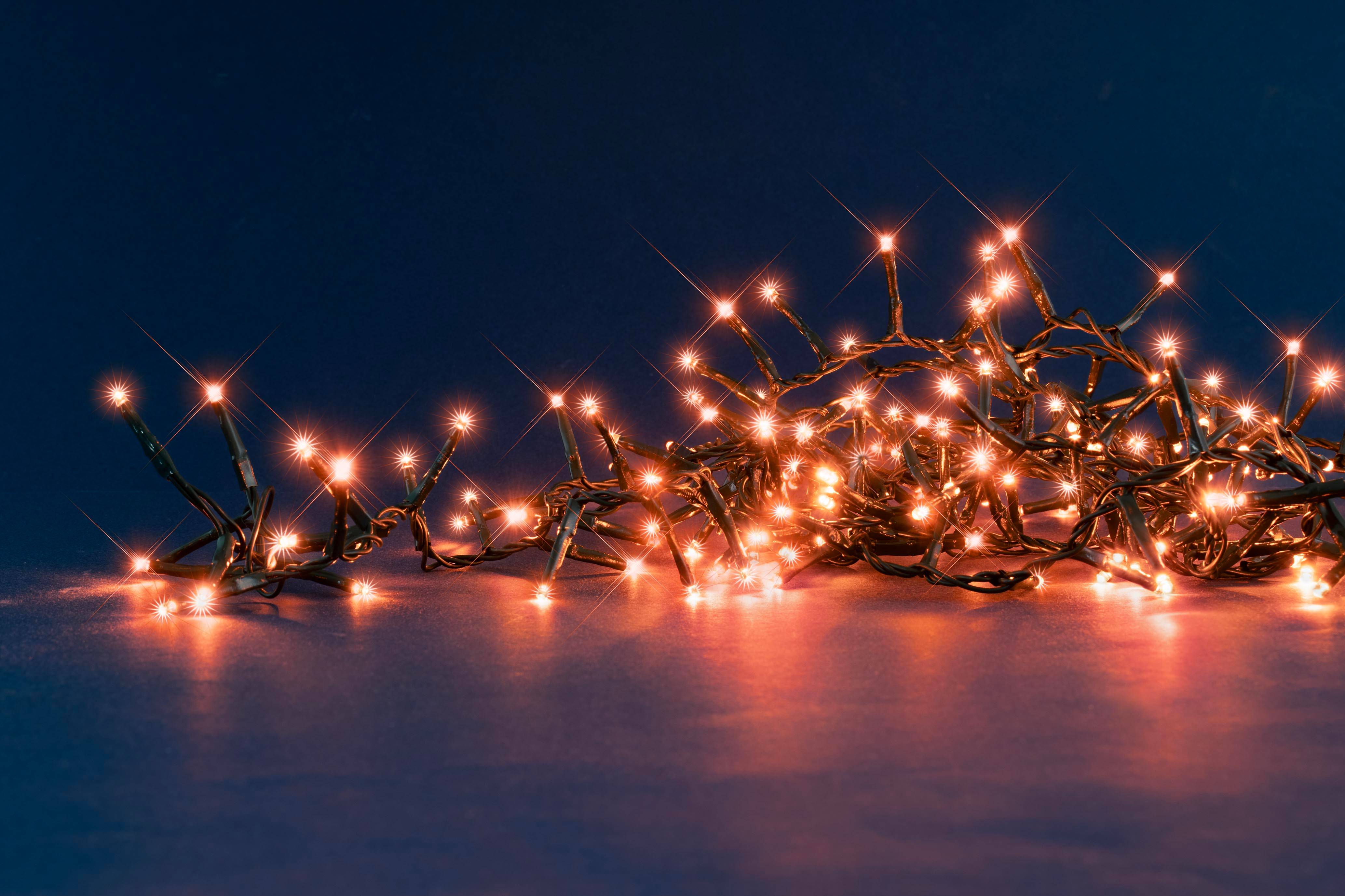 Blachere Illumination - Guirlande LED compact - 5 m - Rouge - BLACHERE ILLUMINATION
