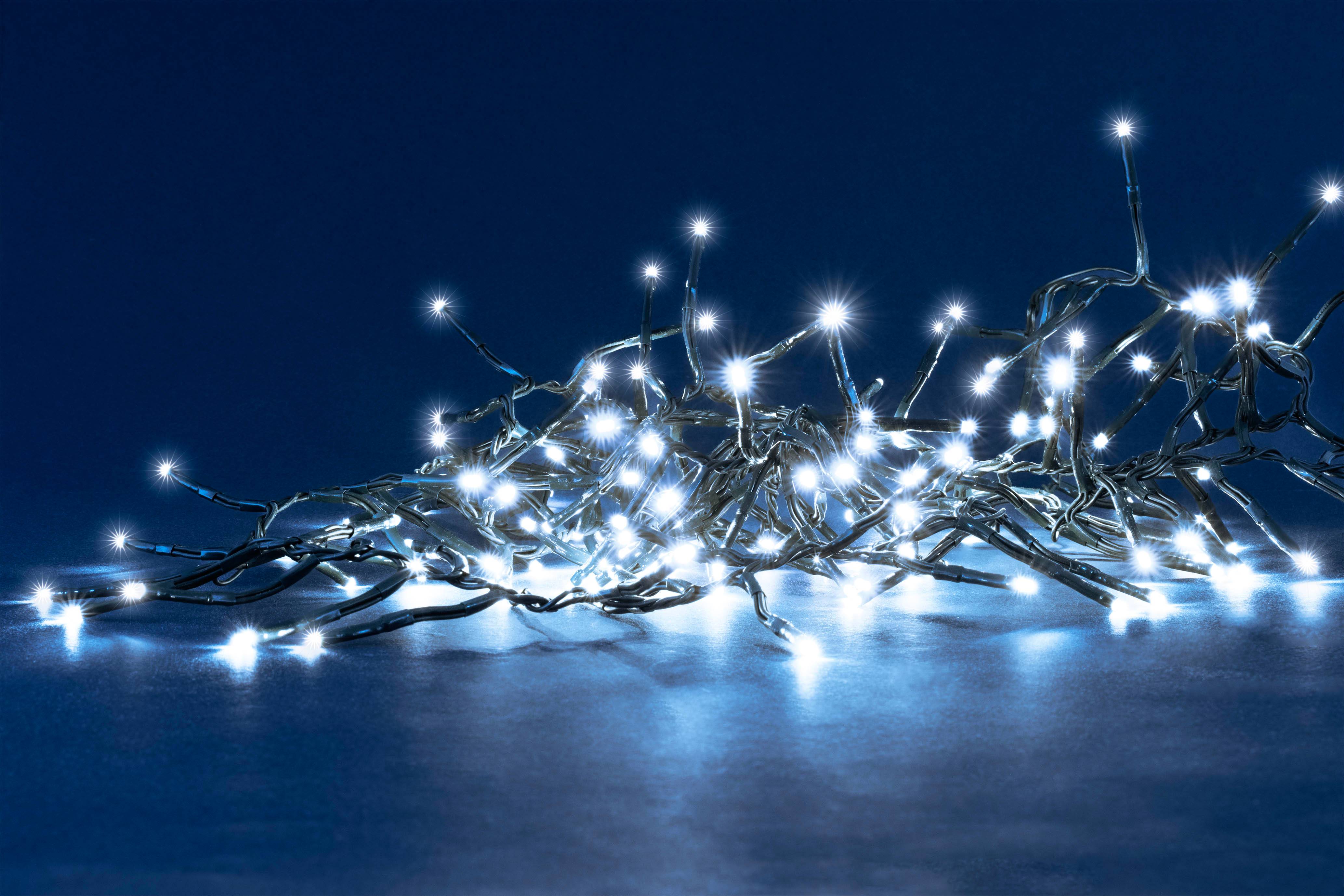 Blachere Illumination - Guirlande LED en grappe - 8 m - Blanc pur - BLACHERE ILLUMINATION