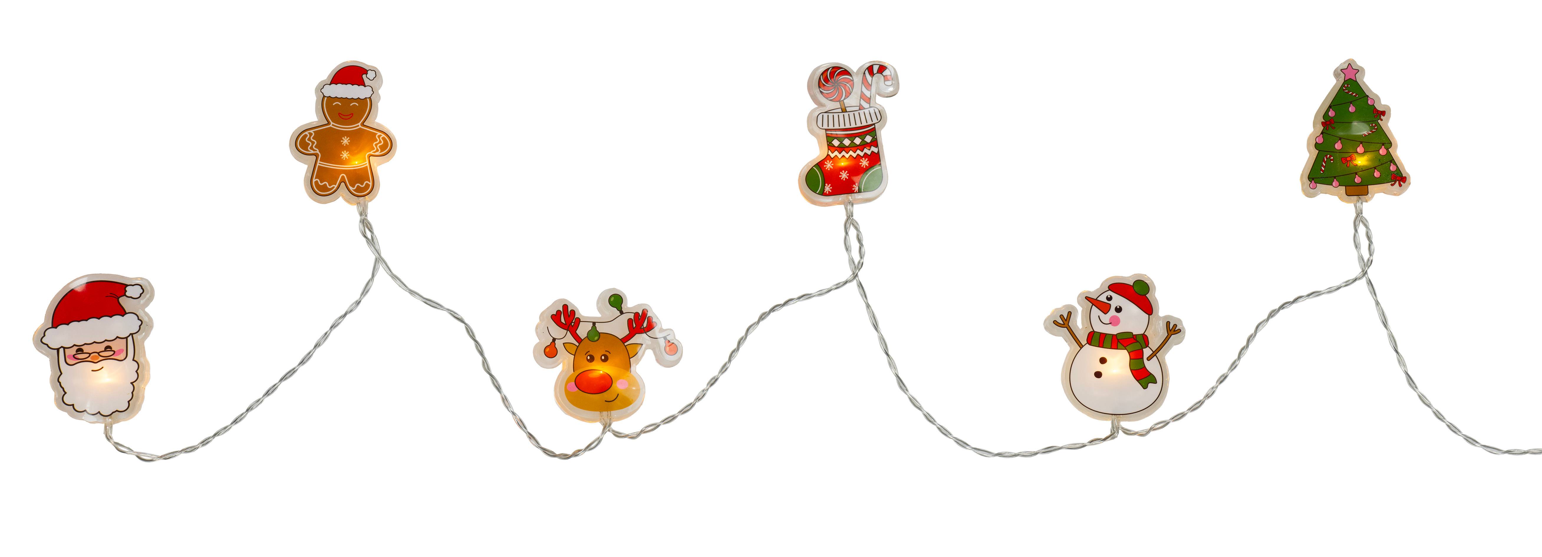 Blachere Illumination - Guirlande LED de Noël autocollante fenêtre - BLACHERE ILLUMINATION