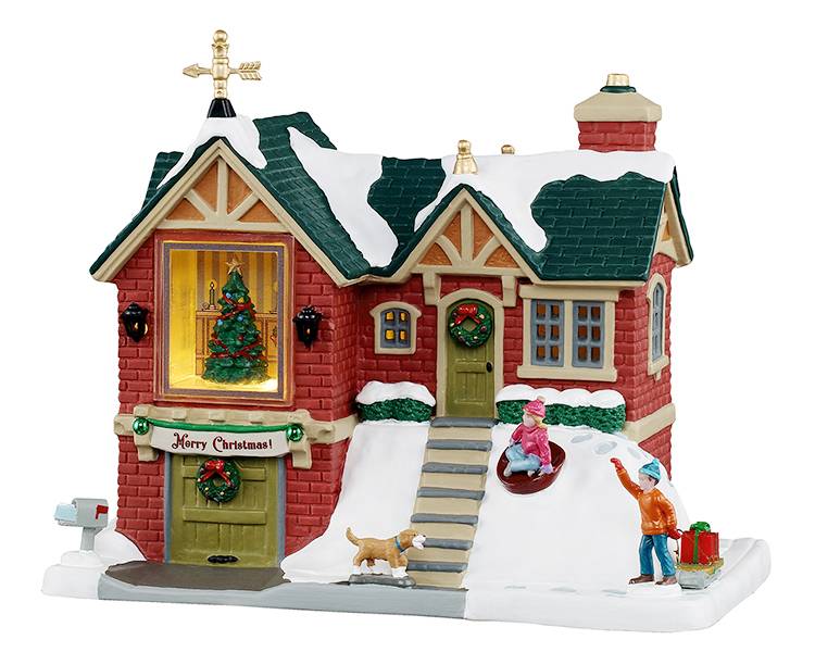 Lemax - Petite maison en brique - LEMAX
