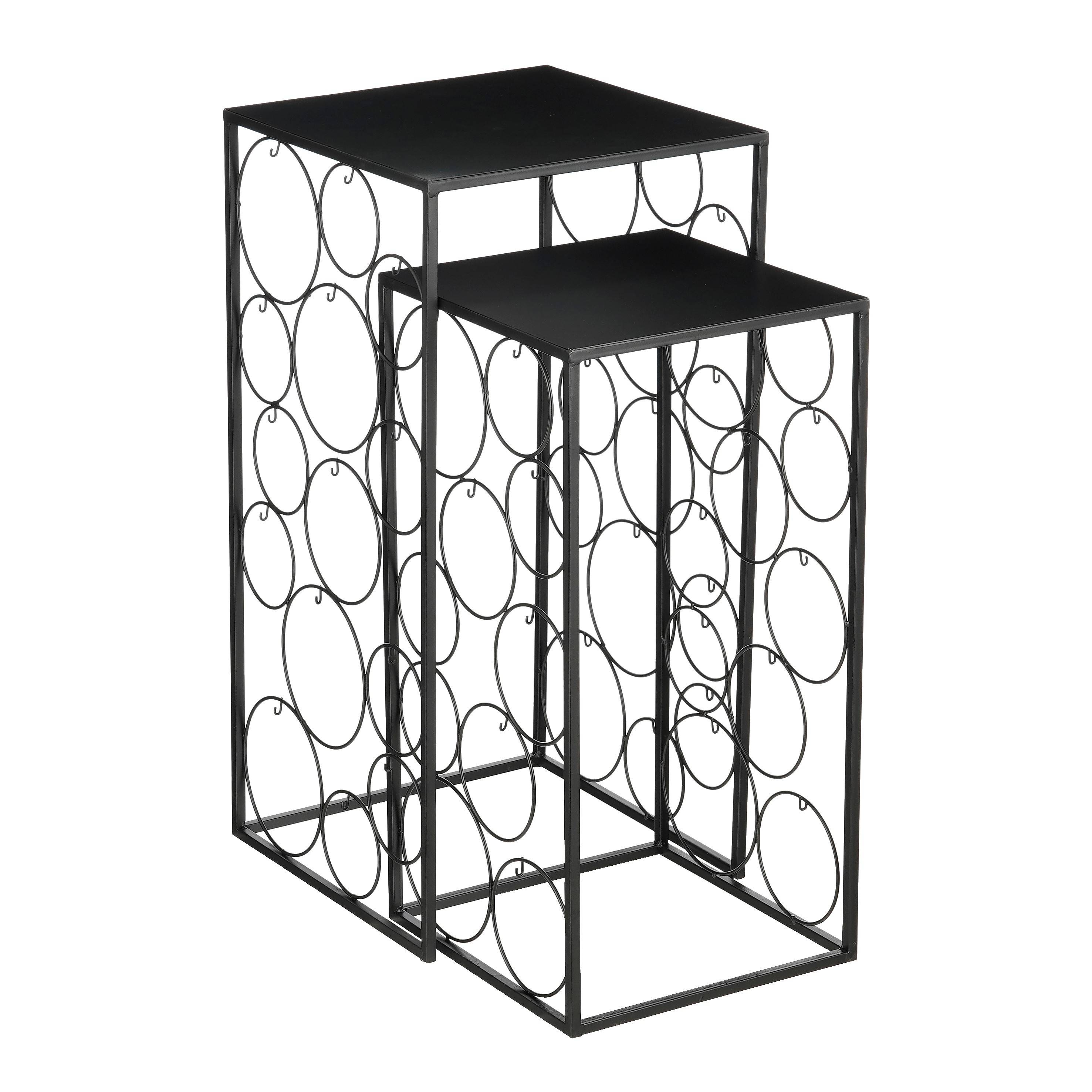 Mica Decorations Decoration Table de service Fer Noir H.70xØ.35 cm 3,13 kg