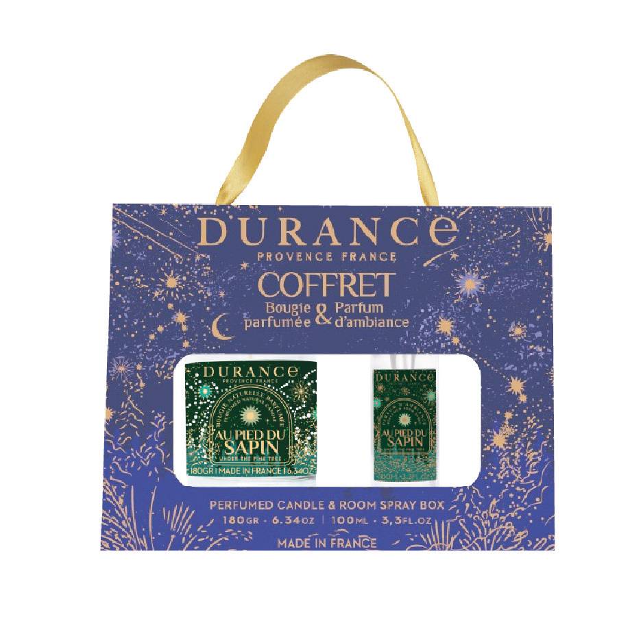 Durance - Caja de Vela 180 gr + Perfume de ambiente 100 mL Al Pie del Abeto 2025