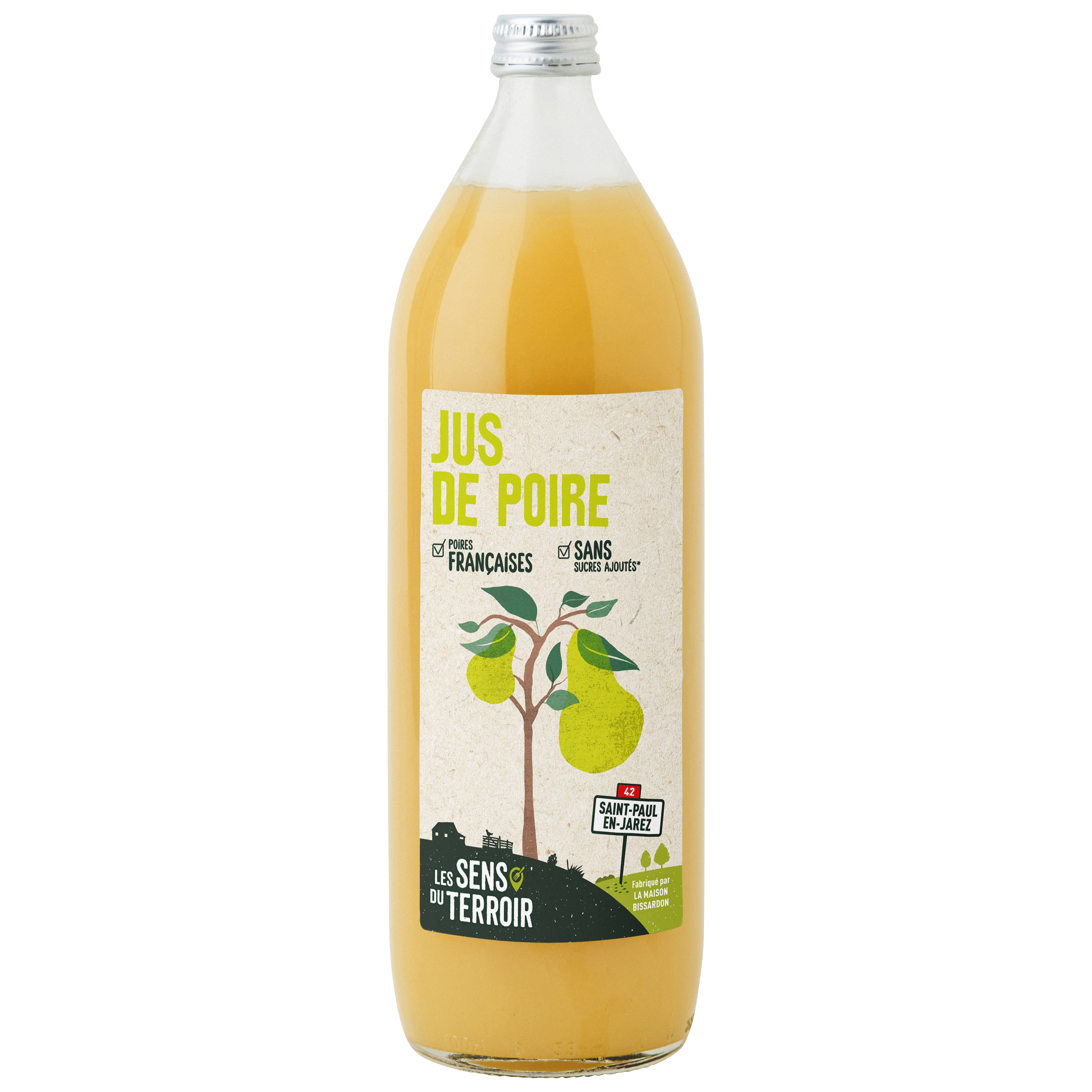 Les Sens du Terroir - Jus de poire 1 L - Les Sens du Terroir