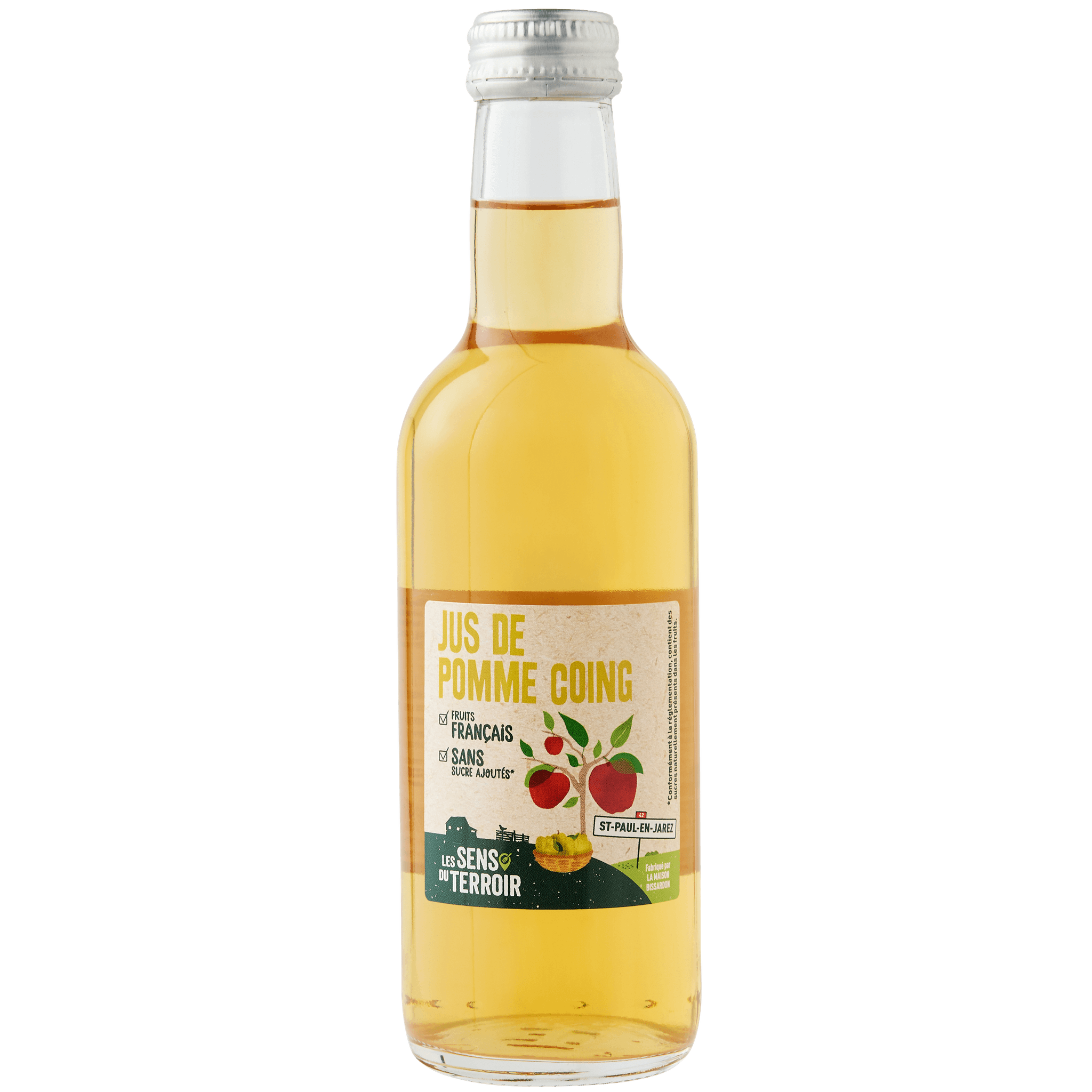 Les Sens du Terroir - Jus de pomme-coing 25 cl - Les Sens du Terroir