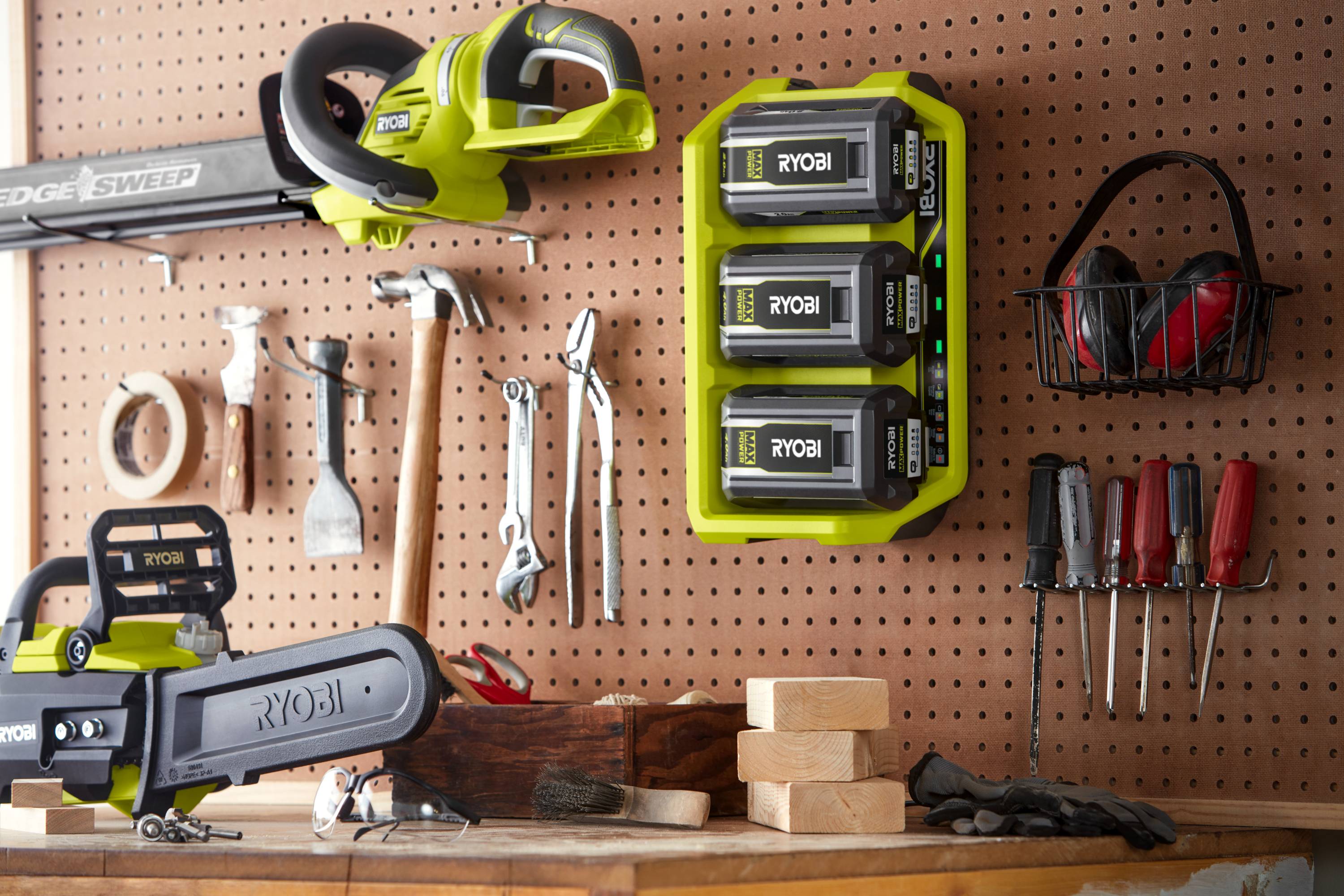 Ryobi - Chargeur 36V MAX POWER 3 ports - 4,0 A - Ryobi - Imagen 3