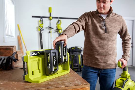 Ryobi - Chargeur 36V MAX POWER 3 ports - 4,0 A - Ryobi - Image 2