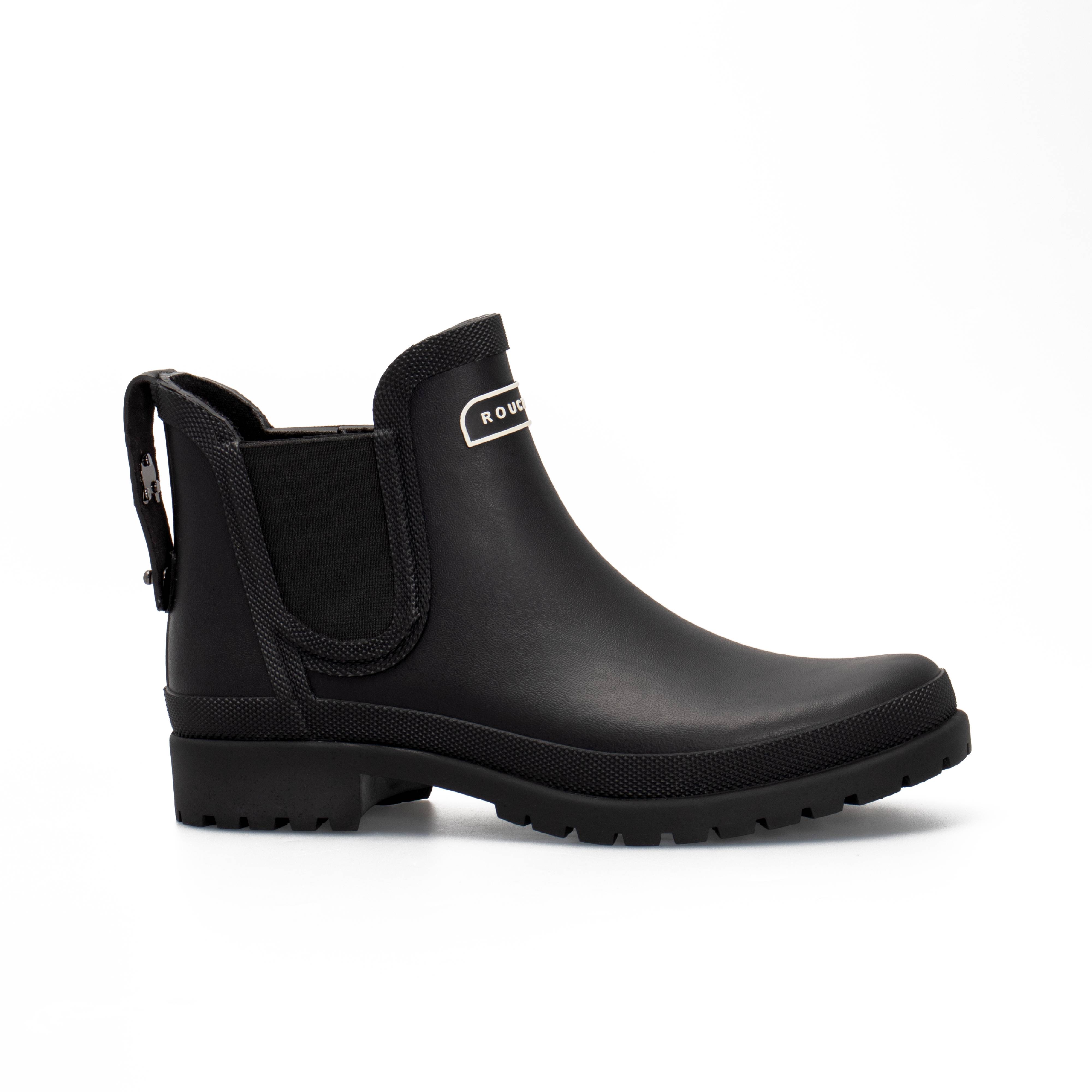 Rouchette - Bottillon en caoutchouc Chelsea Cities noir Taille 37 - Rouchette