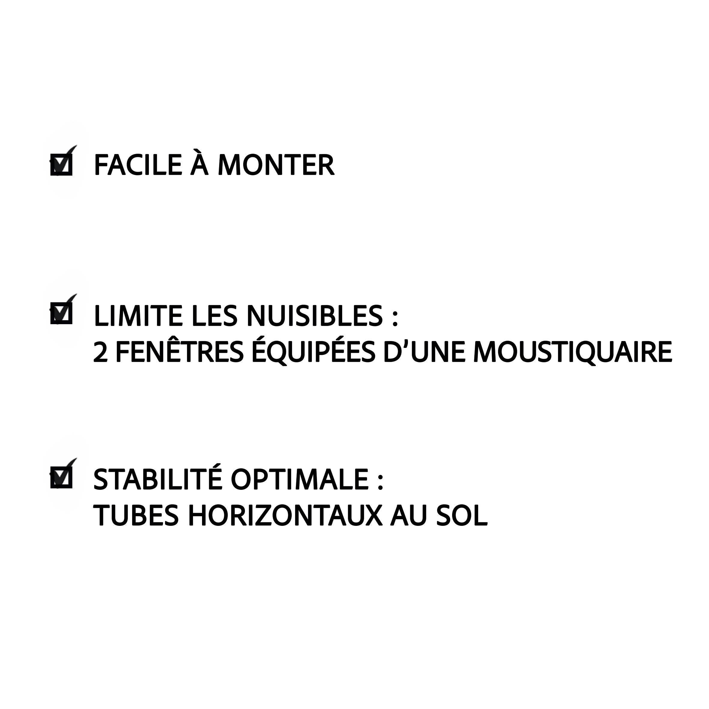 Invivo Nous On Sème - Serre à tomates adossée 1,5m² - INVIVO Nous on sème - Image 4