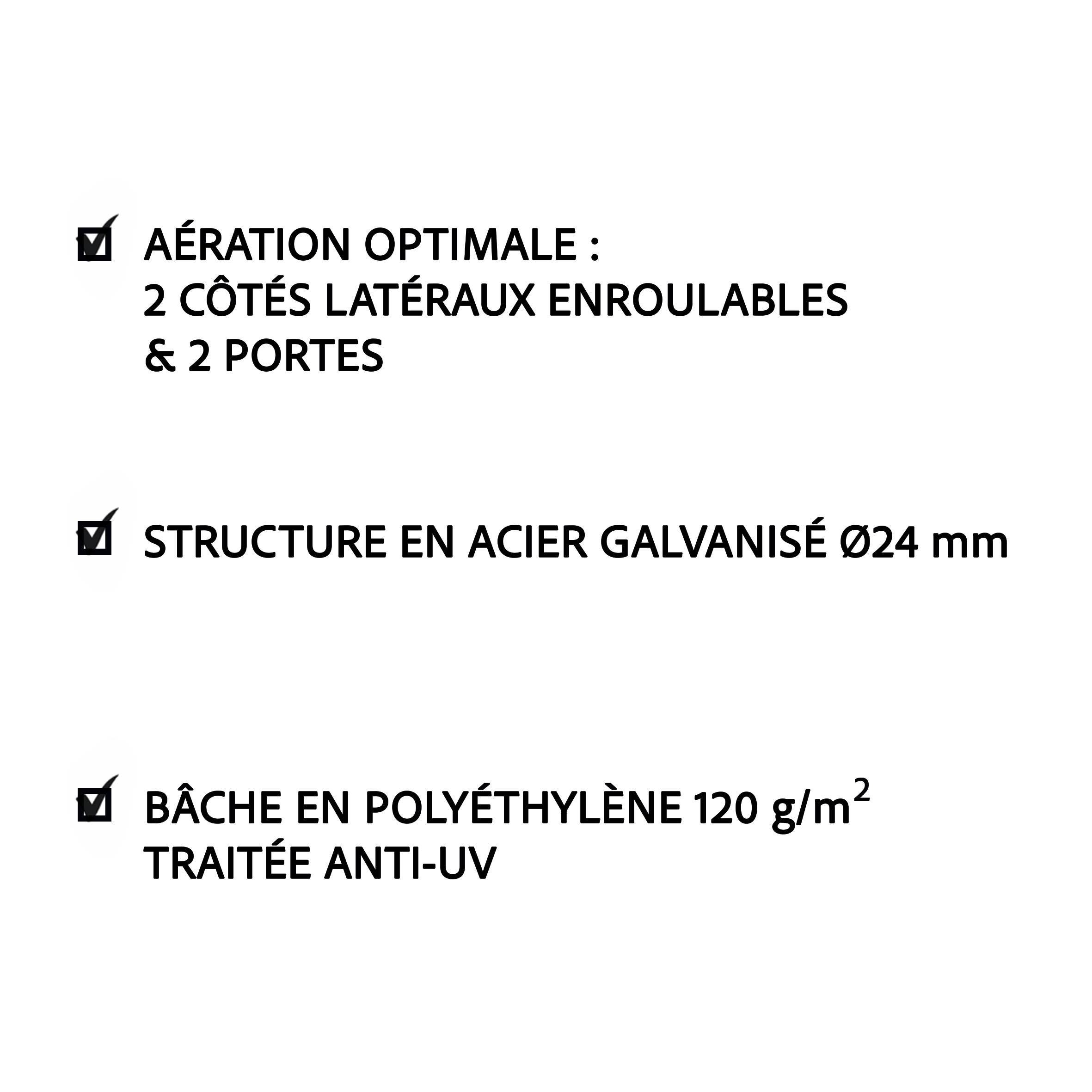 Invivo Nous On Sème - Serre maraîchère de jardin 9m² - INVIVO Nous on sème - Image 4