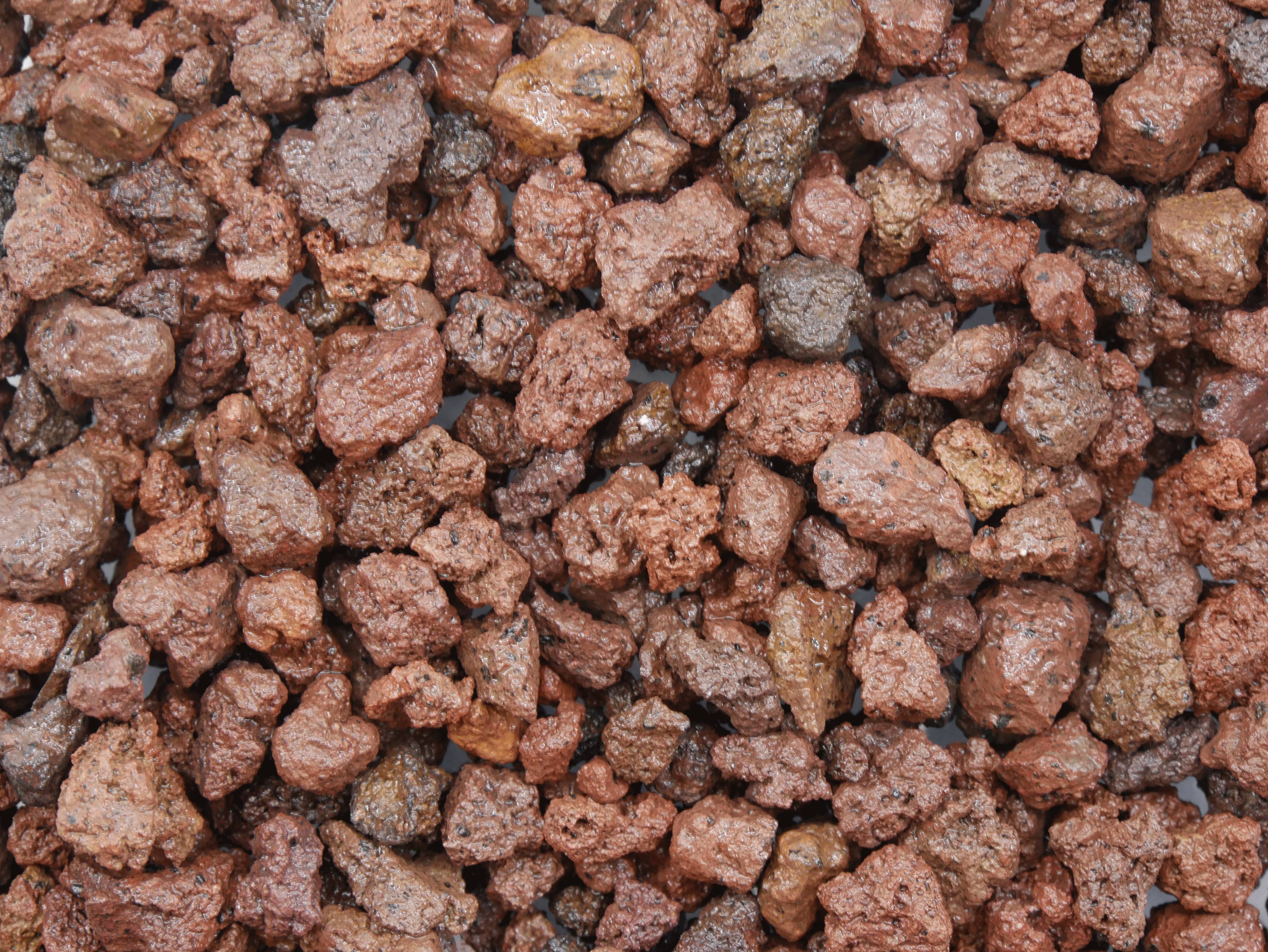 Labéo - Blister de gravier de lave rouge naturel - 270 g - Labéo