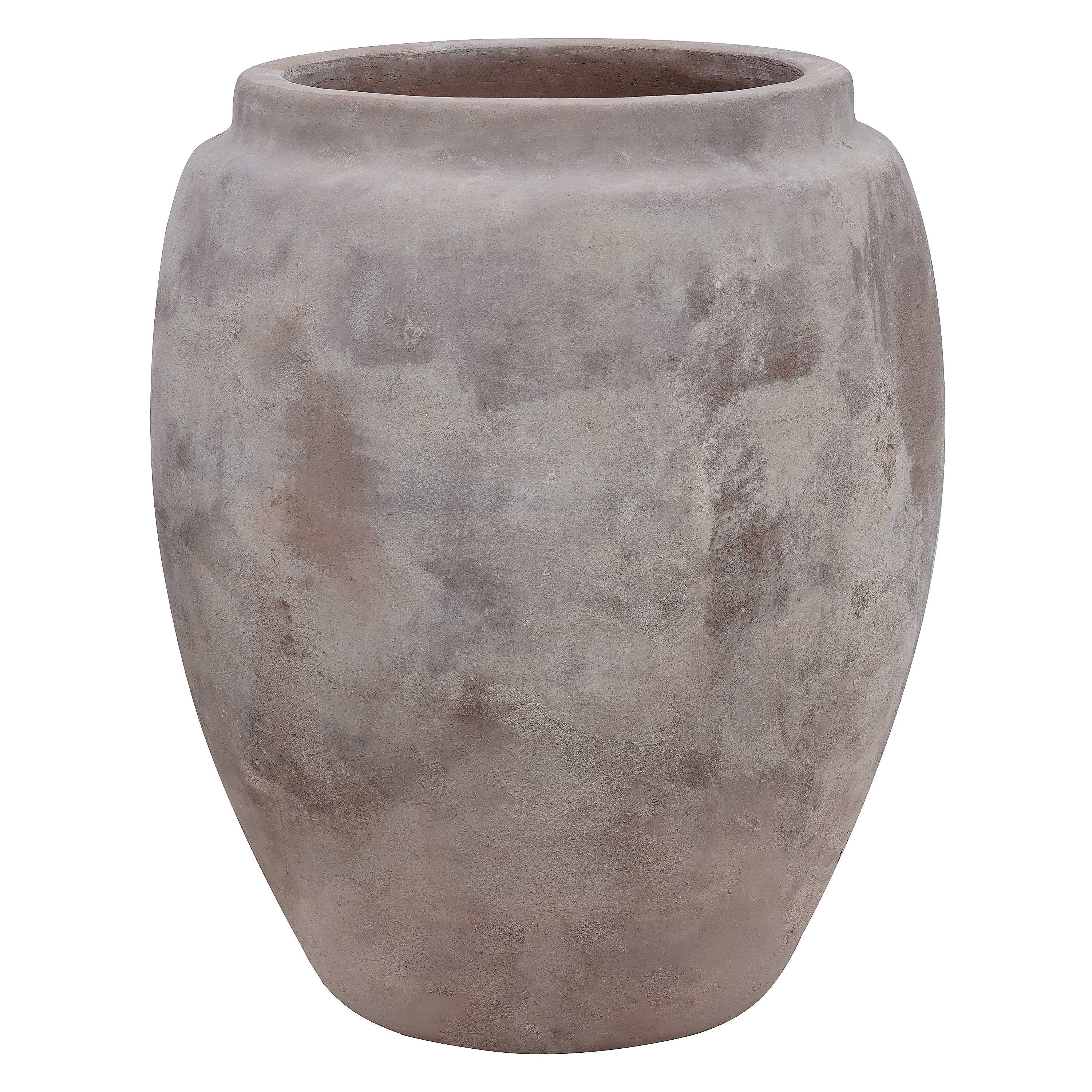 Ecloz - Jarre BEESTON en terre cuite - aspect antique - H.76 cm - ECLOZ