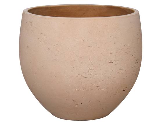 Ecloz - Pot boule TERRA en ciment - beige - Ø 48 cm - ECLOZ