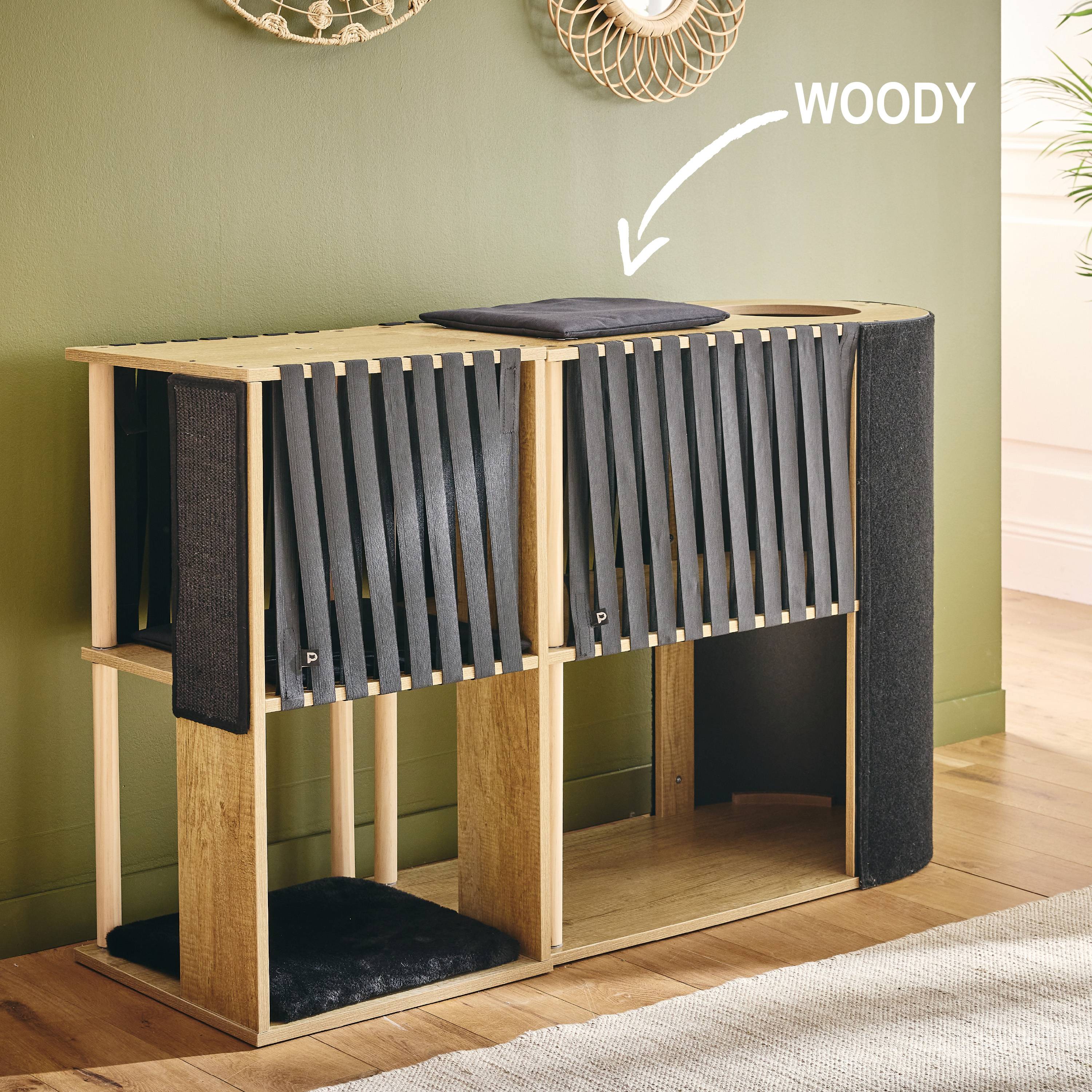 Pure Family - Arbre à chat modulable WOODY - Arbora - Pure Family - Image 8