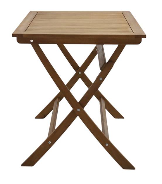 Ecloz - Table de jardin pliante rectangulaire bois 4 personnes Ferret - ECLOZ - Image 5