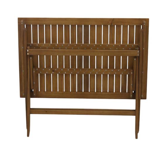 Ecloz - Table de jardin pliante rectangulaire bois 4 personnes Ferret - ECLOZ - Image 6