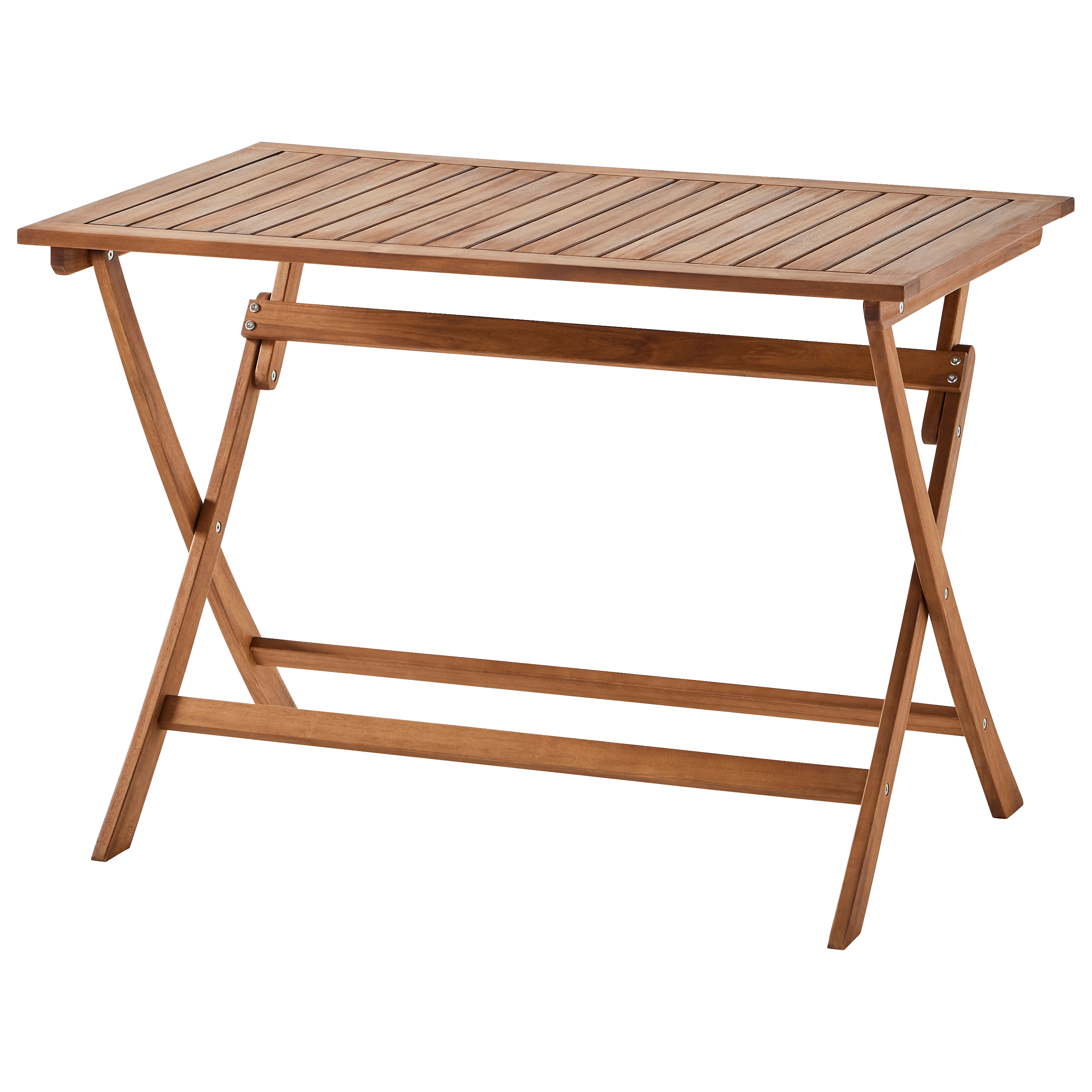 Ecloz - Table de jardin pliante rectangulaire bois 4 personnes Ferret - ECLOZ - Imagen 10