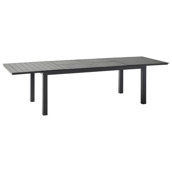 Ecloz - Table de jardin rectangulaire double extension 8/12 personnes anthracite Fileas ECLOZ - Image 9