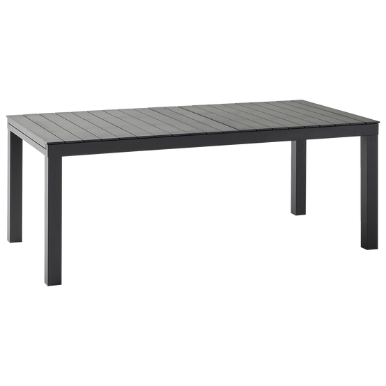 Ecloz - Table de jardin rectangulaire double extension 8/12 personnes anthracite Fileas ECLOZ - Image 7