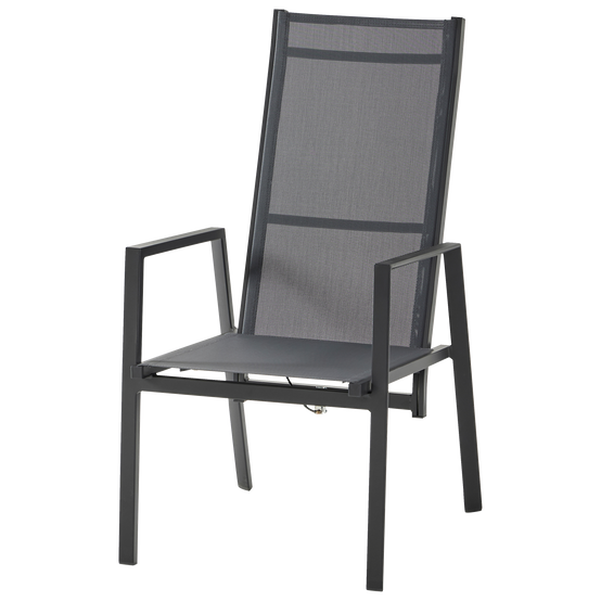 Ecloz - Salon de jardin repas alu polyester 6 personnes Fanon ECLOZ - Image 3