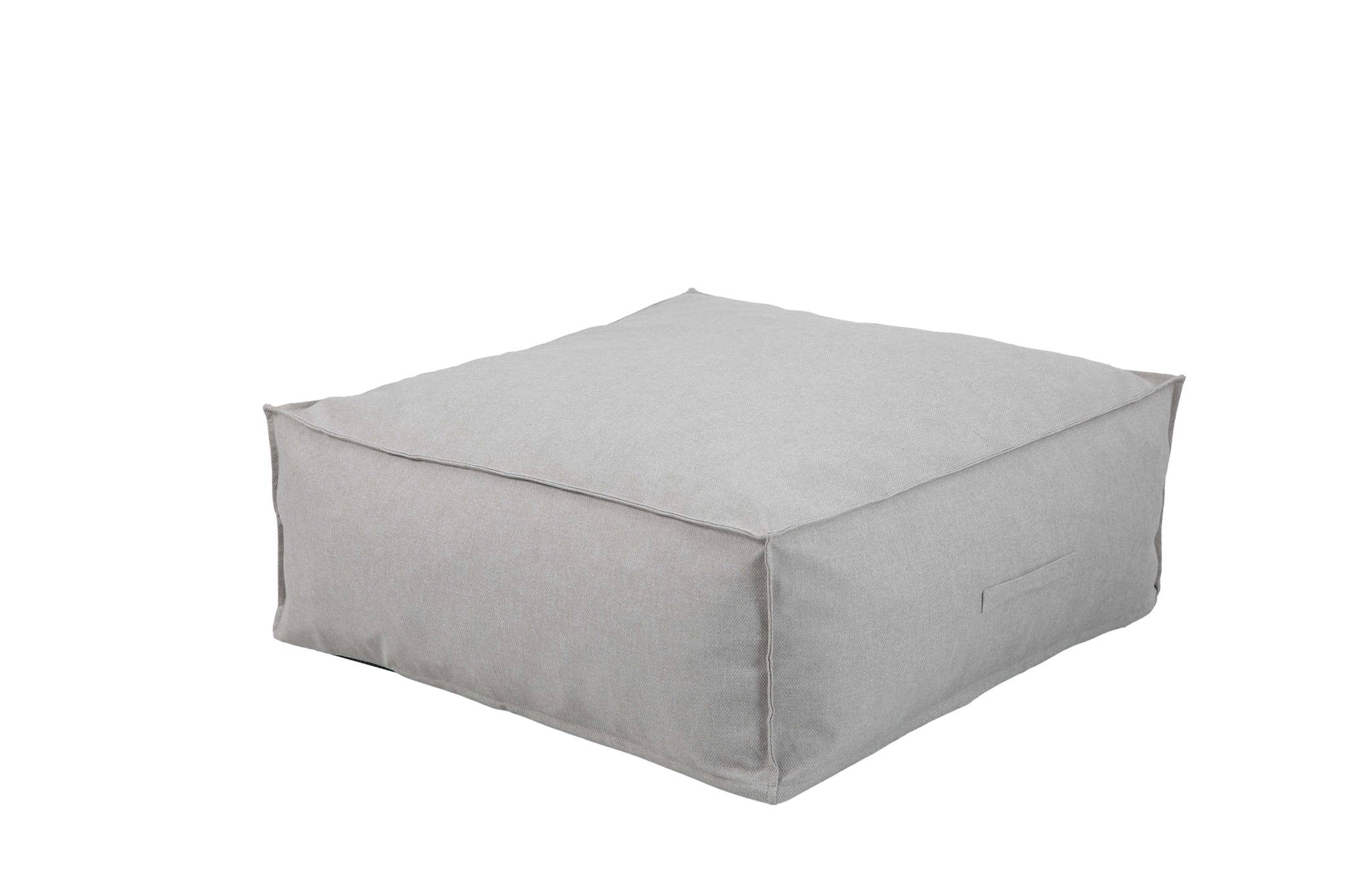 Ecloz - Pouf de jardin en tissu crème Fluffy ECLOZ - Imagen 3