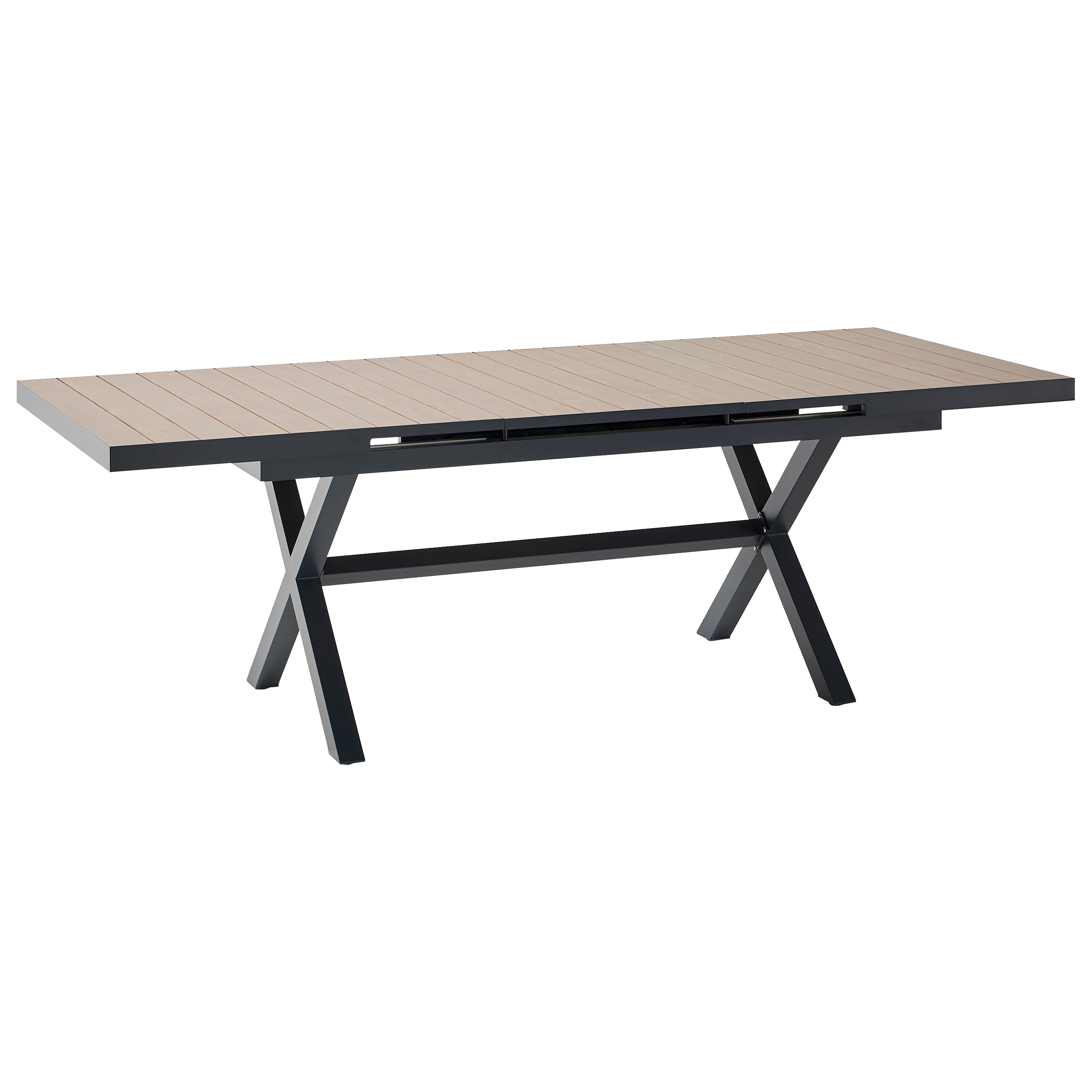 Ecloz - Table de jardin rectangulaire extensible 8/10 personnes effet bois Fargo ECLOZ - Image 14