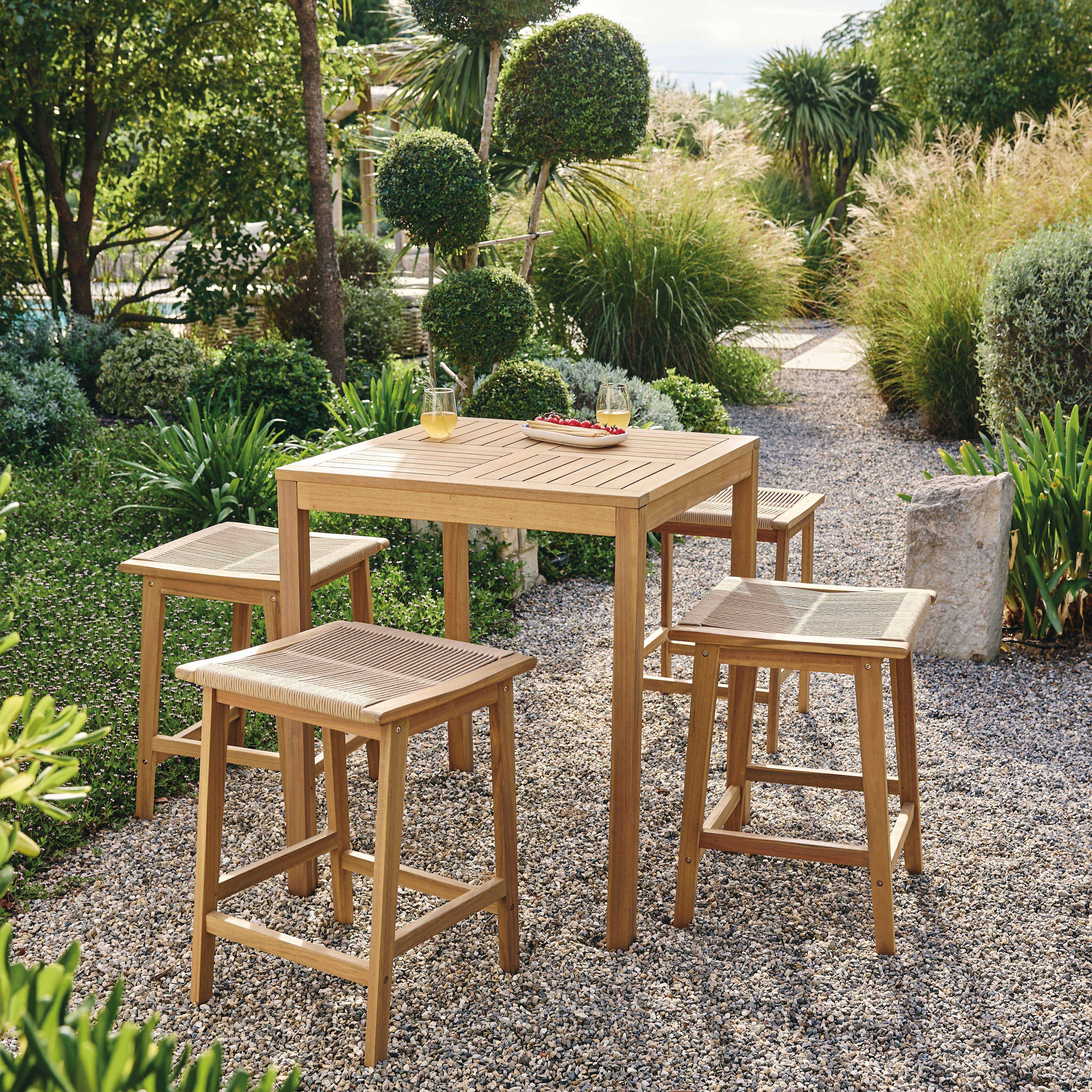 Ecloz - Salon de jardin haut bois 4 personnes Fado ECLOZ