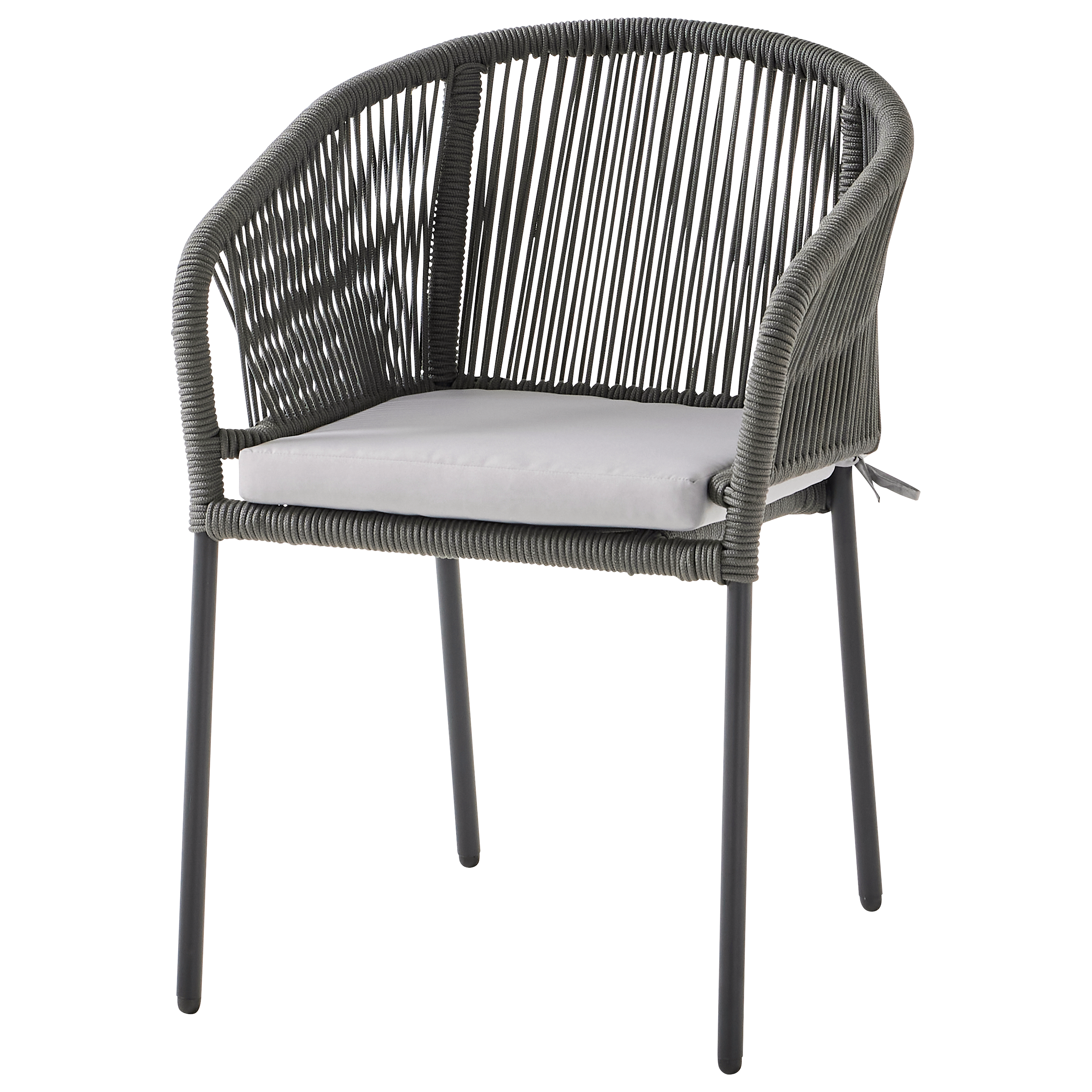 Ecloz - Fauteuil de jardin acier corde anthracite Fancy ECLOZ - Image 6
