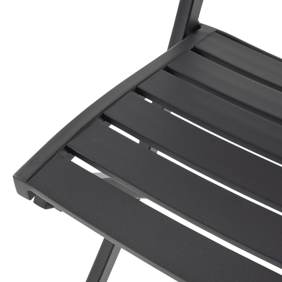 Ecloz - Chaise de jardin pliante aliminium anthracite Feyel ECLOZ - Image 3