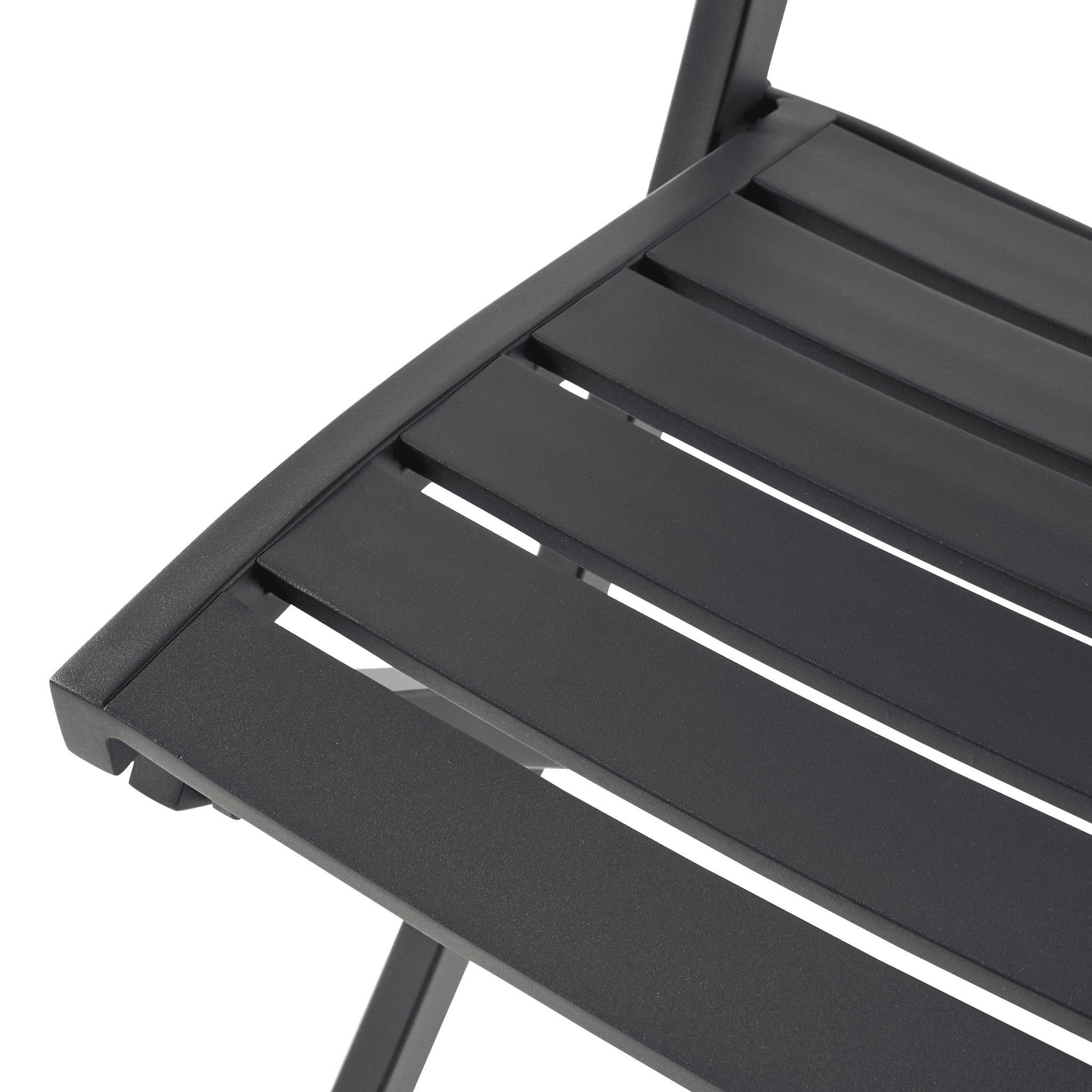 Ecloz - Chaise de jardin pliante aliminium anthracite Feyel ECLOZ - Imagen 3