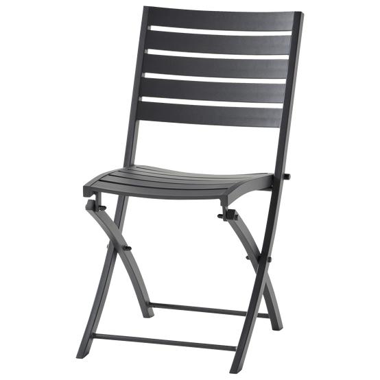 Ecloz - Chaise de jardin pliante aliminium anthracite Feyel ECLOZ - Image 5