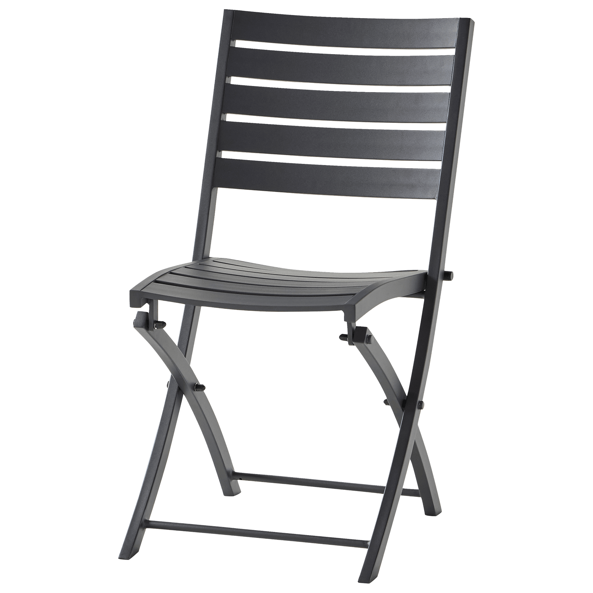 Ecloz - Chaise de jardin pliante aliminium anthracite Feyel ECLOZ - Imagen 5