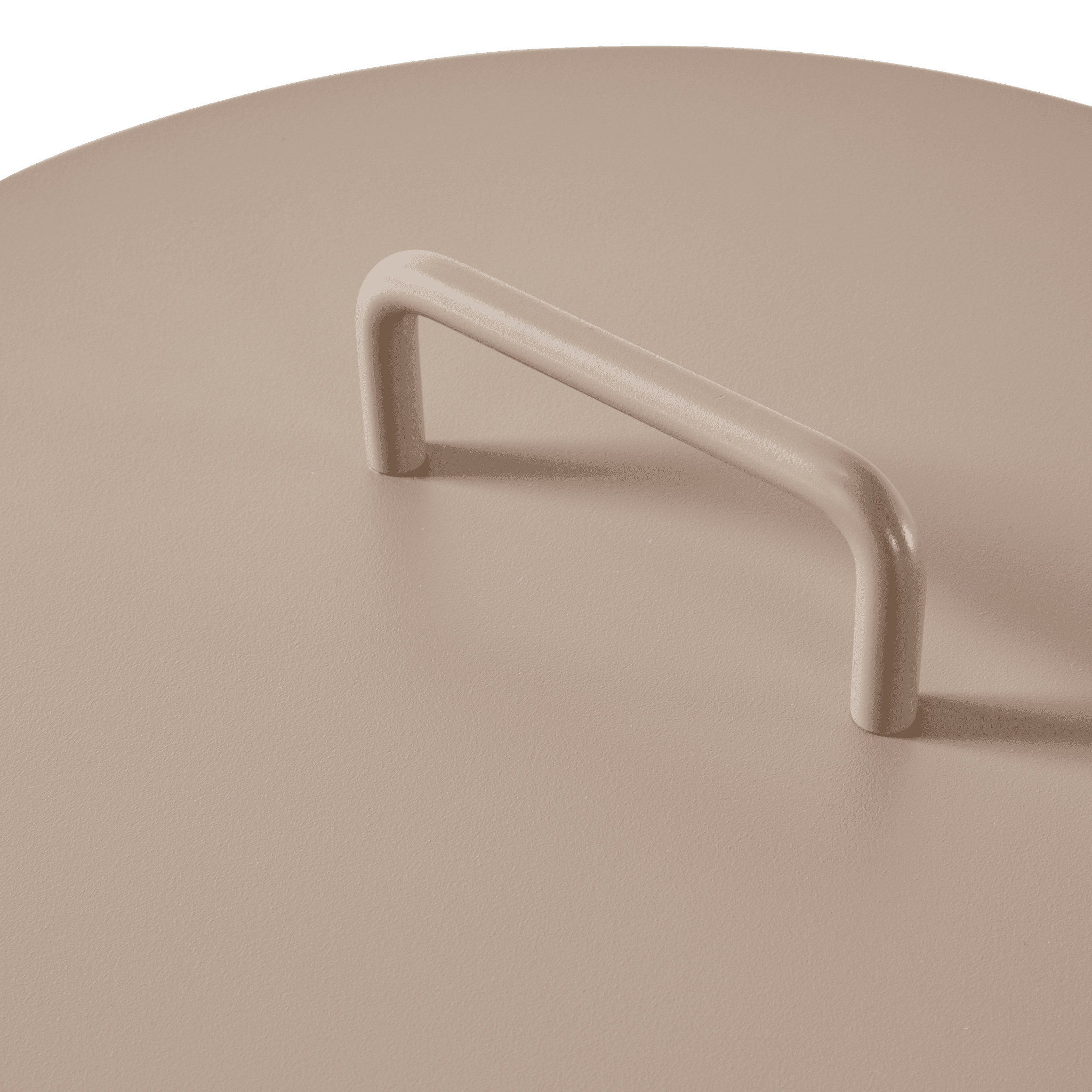 Ecloz - Table d'appoint de jardin acier avec poignée taupe Elba ECLOZ - Imagen 4