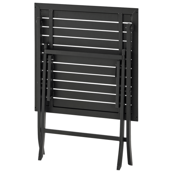 Ecloz - Table de jardin rectangulaire pliante aluminium 2 personnes Ferrand anthracite ECLOZ - Image 5