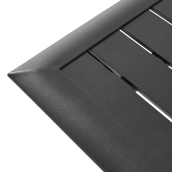 Ecloz - Table de jardin rectangulaire pliante aluminium 2 personnes Ferrand anthracite ECLOZ - Image 4