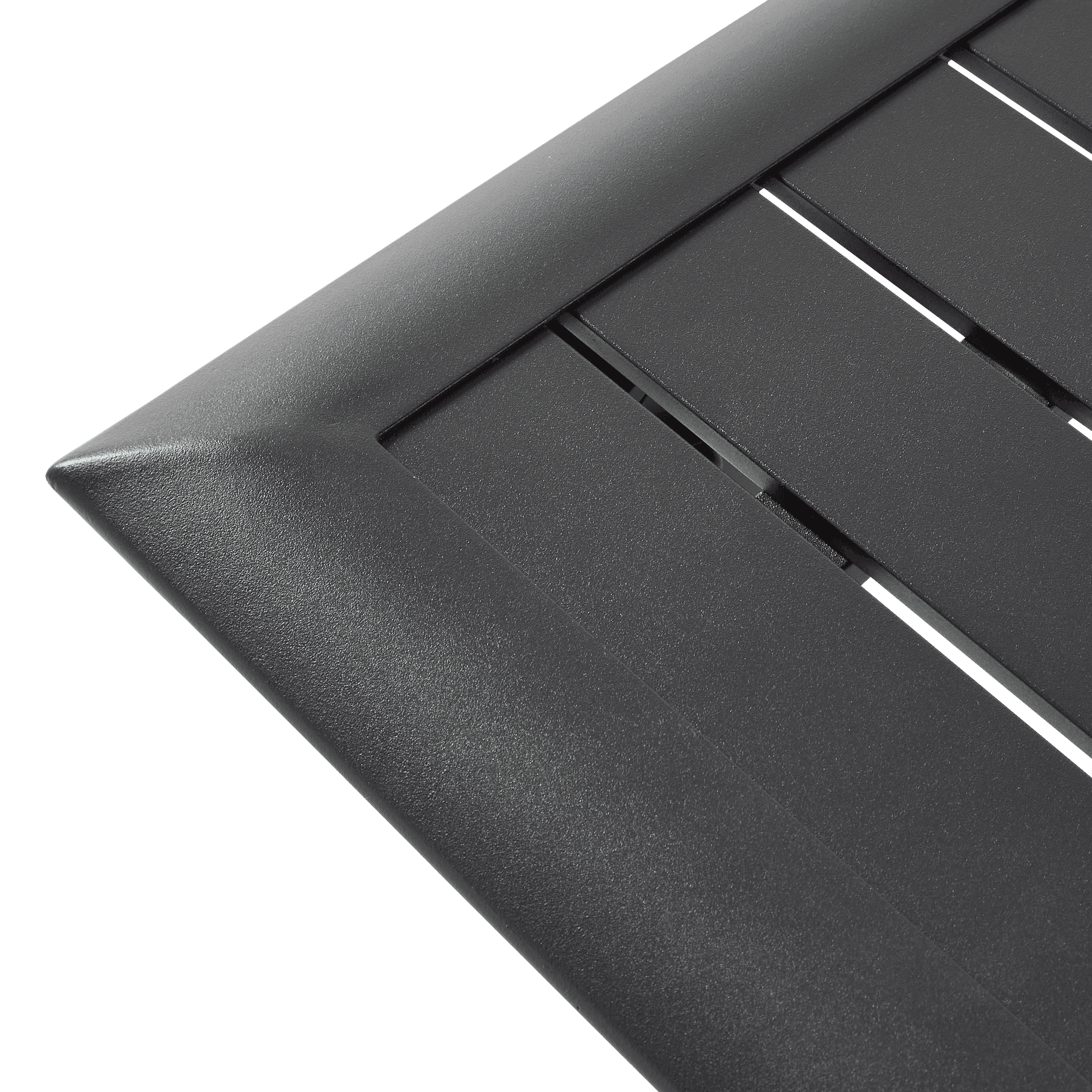 Ecloz - Table de jardin rectangulaire pliante aluminium 2 personnes Ferrand anthracite ECLOZ - Image 4
