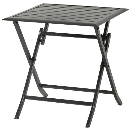 Ecloz - Table de jardin rectangulaire pliante aluminium 2 personnes Ferrand anthracite ECLOZ - Image 3