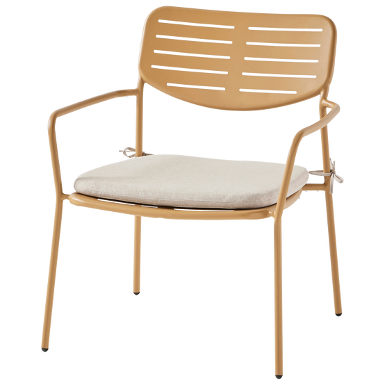 Ecloz - Fauteuil de jardin détente acier ocre Eline ECLOZ - Image 1