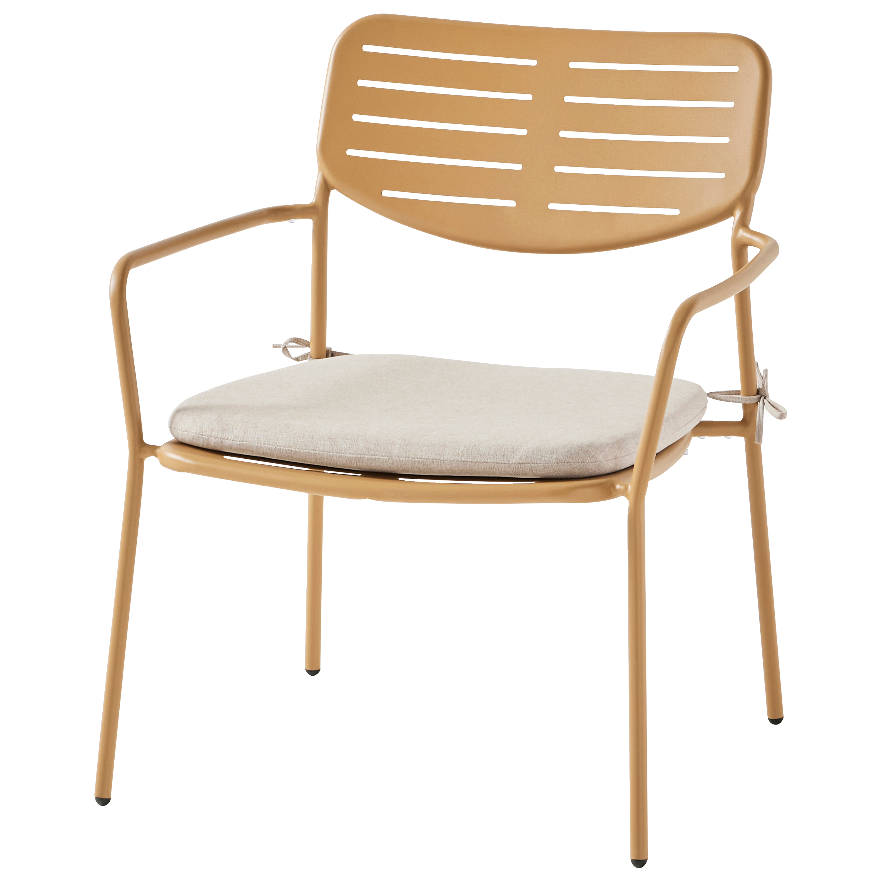 Ecloz - Fauteuil de jardin détente acier ocre Eline ECLOZ - Image 1