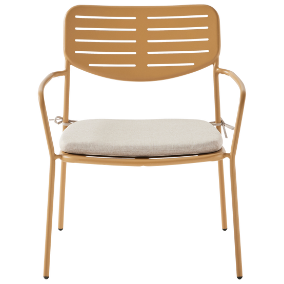 Ecloz - Fauteuil de jardin détente acier ocre Eline ECLOZ - Image 6