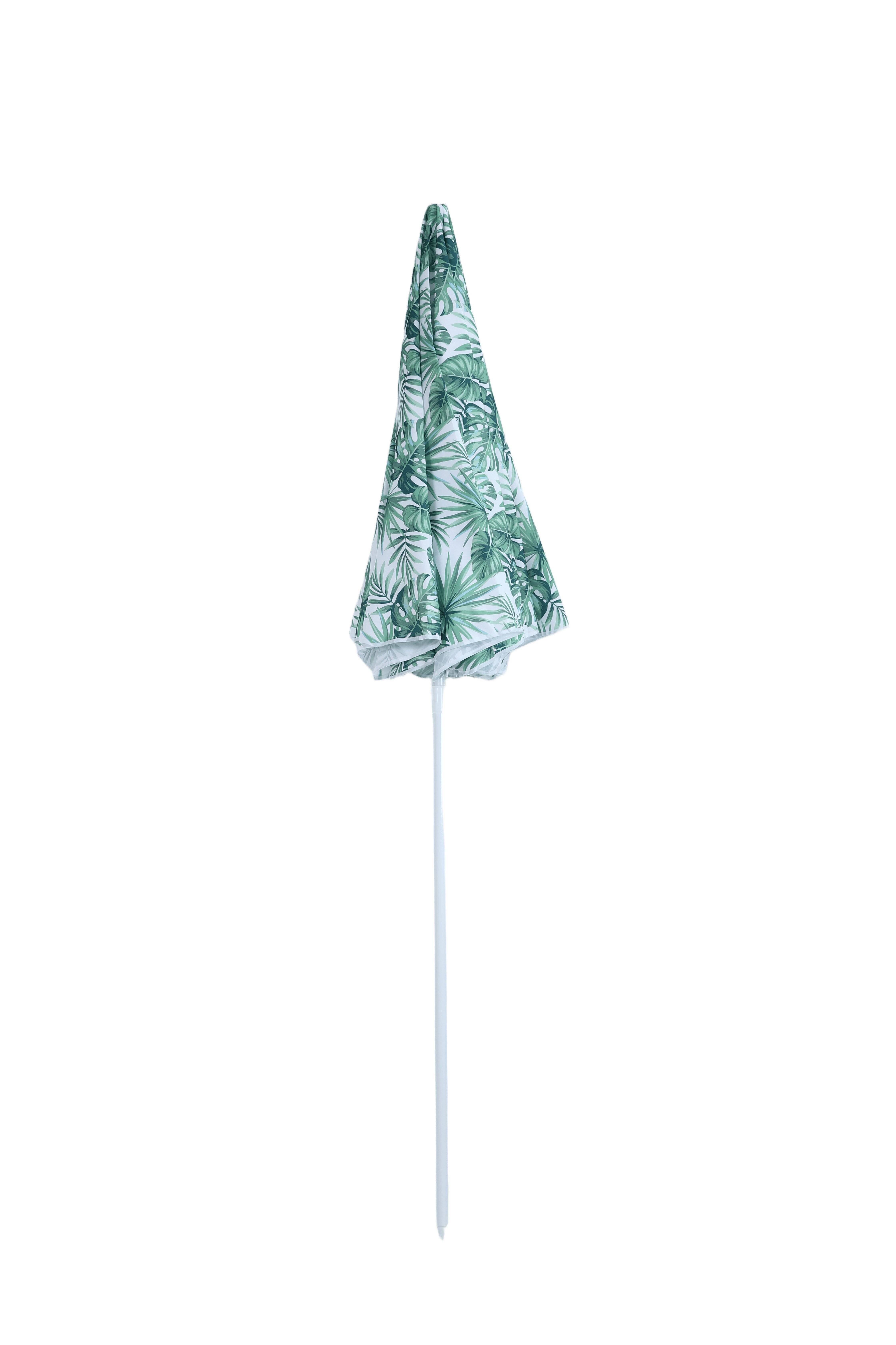 Ecloz - Parasol de plage rond 1,6x1,6m 140g/m² motif imprimé Fez ECLOZ - Image 3