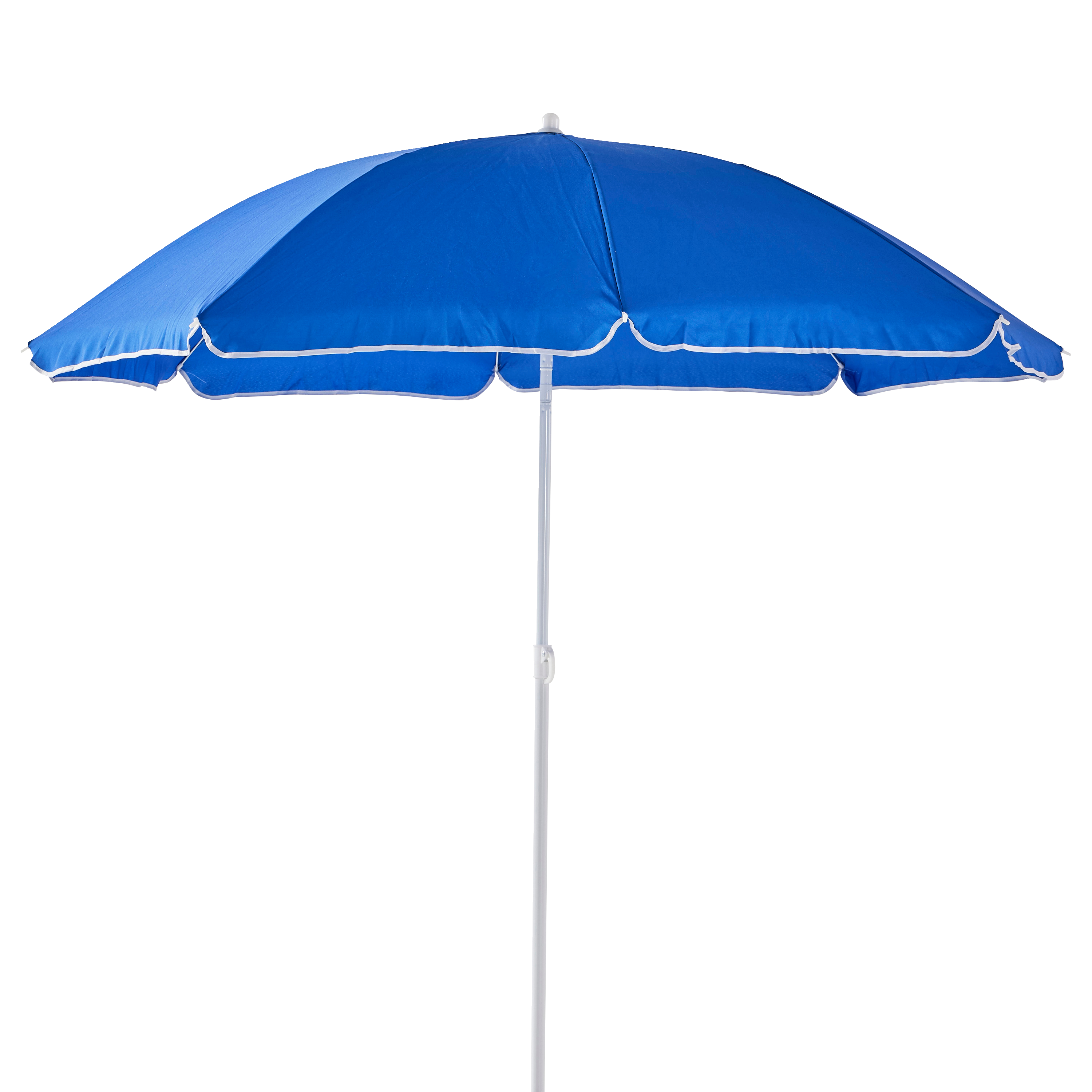 Ecloz - Parasol de plage rond 1,6x1,6m 140g/m²  bleu Fez ECLOZ - Image 4