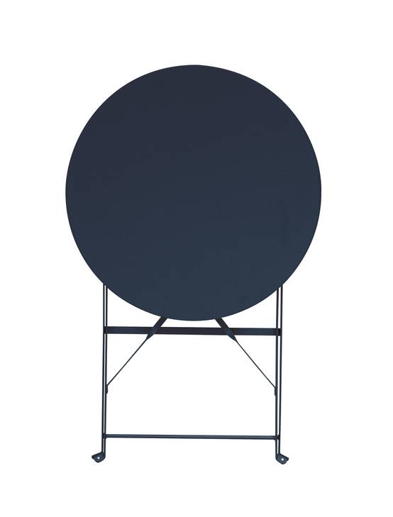 Ecloz - Salon de jardin balcon acier pliant 2 personnes anthracite Faro ECLOZ - Image 5