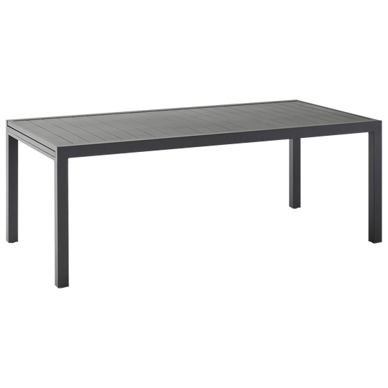 Ecloz - Table de jardin rectangulaire extensible aluminium 8/12 personnes anthracite Folco ECLOZ - Image 8