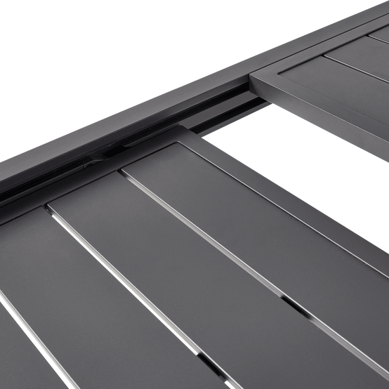 Ecloz - Table de jardin rectangulaire extensible aluminium 8/12 personnes anthracite Folco ECLOZ - Image 11