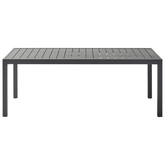 Ecloz - Table de jardin rectangulaire extensible aluminium 8/12 personnes anthracite Folco ECLOZ - Image 9