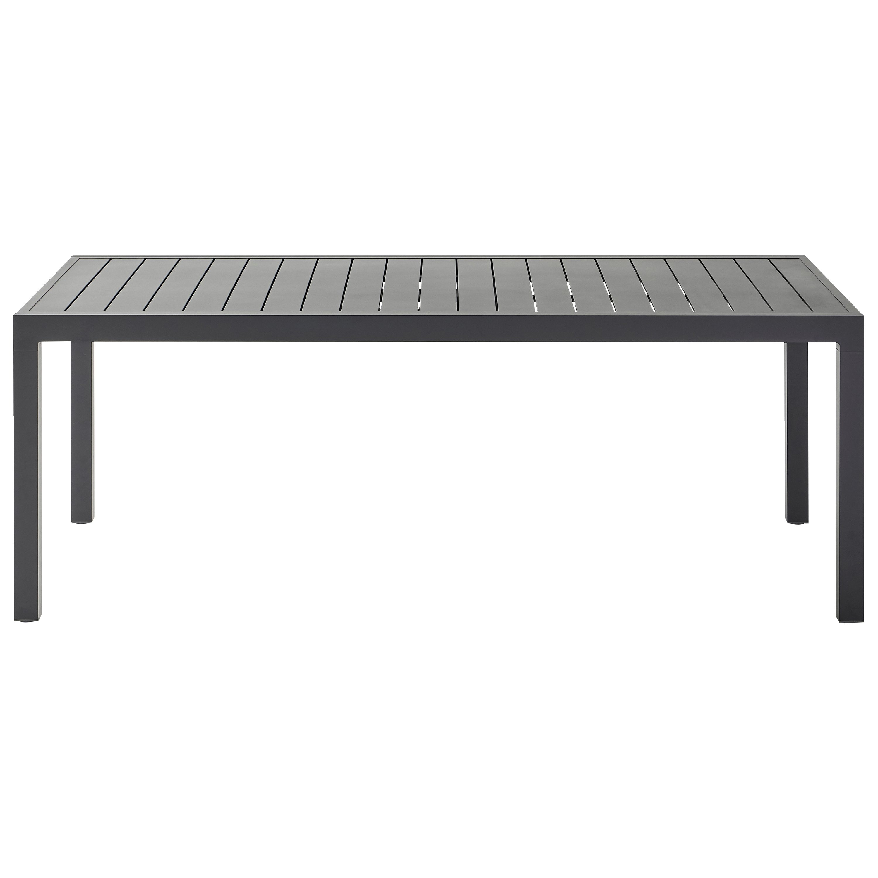 Ecloz - Table de jardin rectangulaire extensible aluminium 8/12 personnes anthracite Folco ECLOZ - Image 9