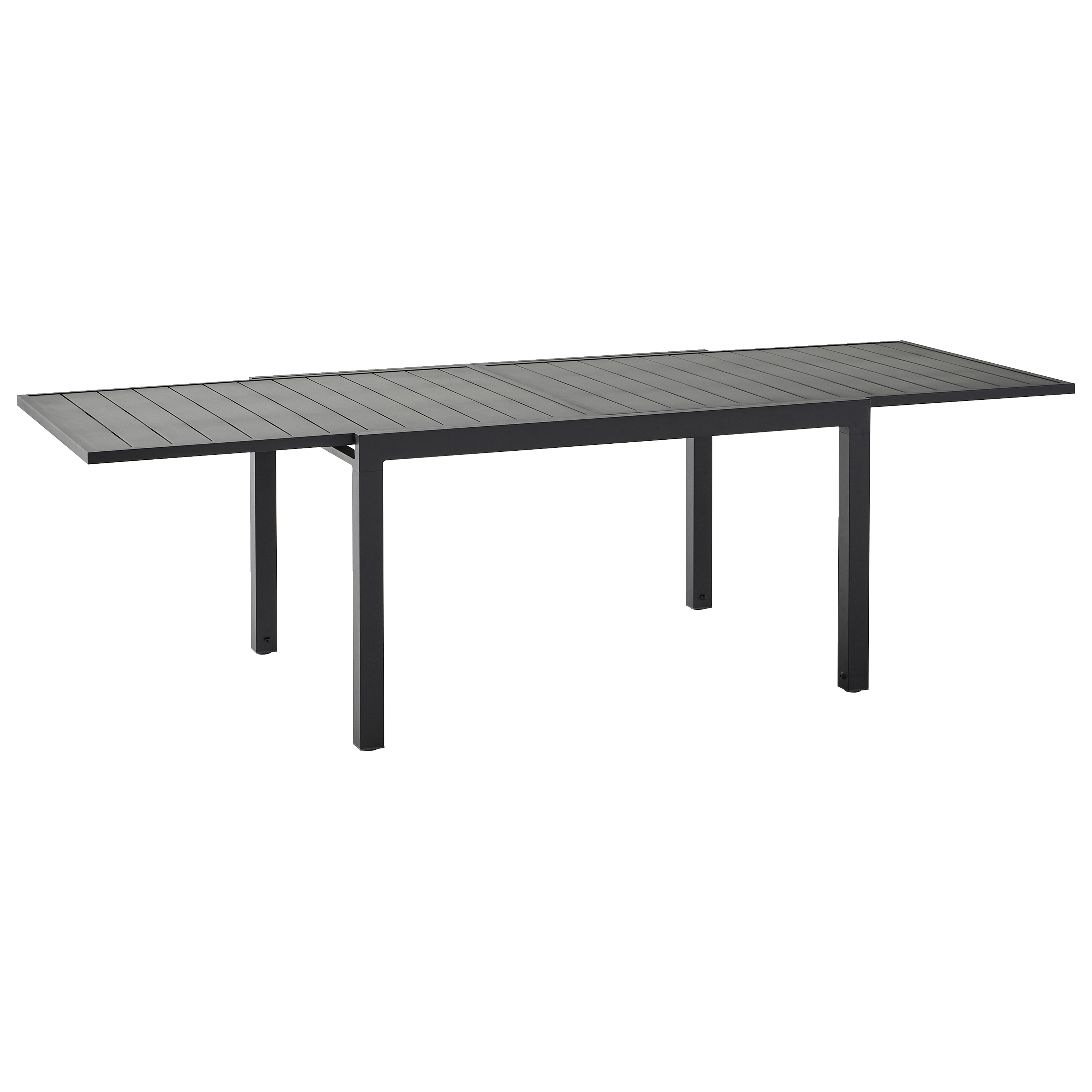 Ecloz - Table de jardin rectangulaire extensible aluminium 6/10 personnes anthracite Folco ECLOZ - Image 8