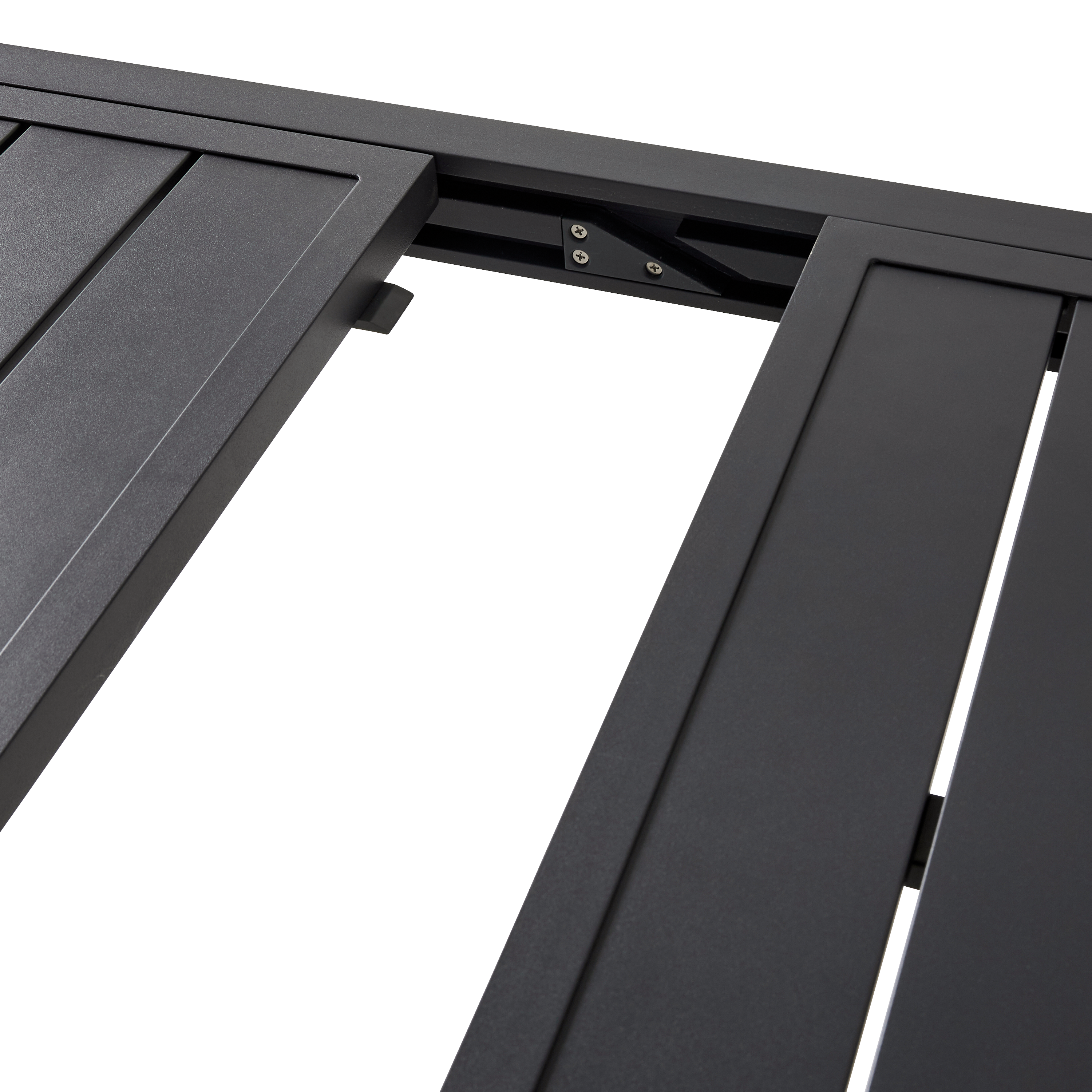 Ecloz - Table de jardin rectangulaire extensible aluminium 6/10 personnes anthracite Folco ECLOZ - Image 10