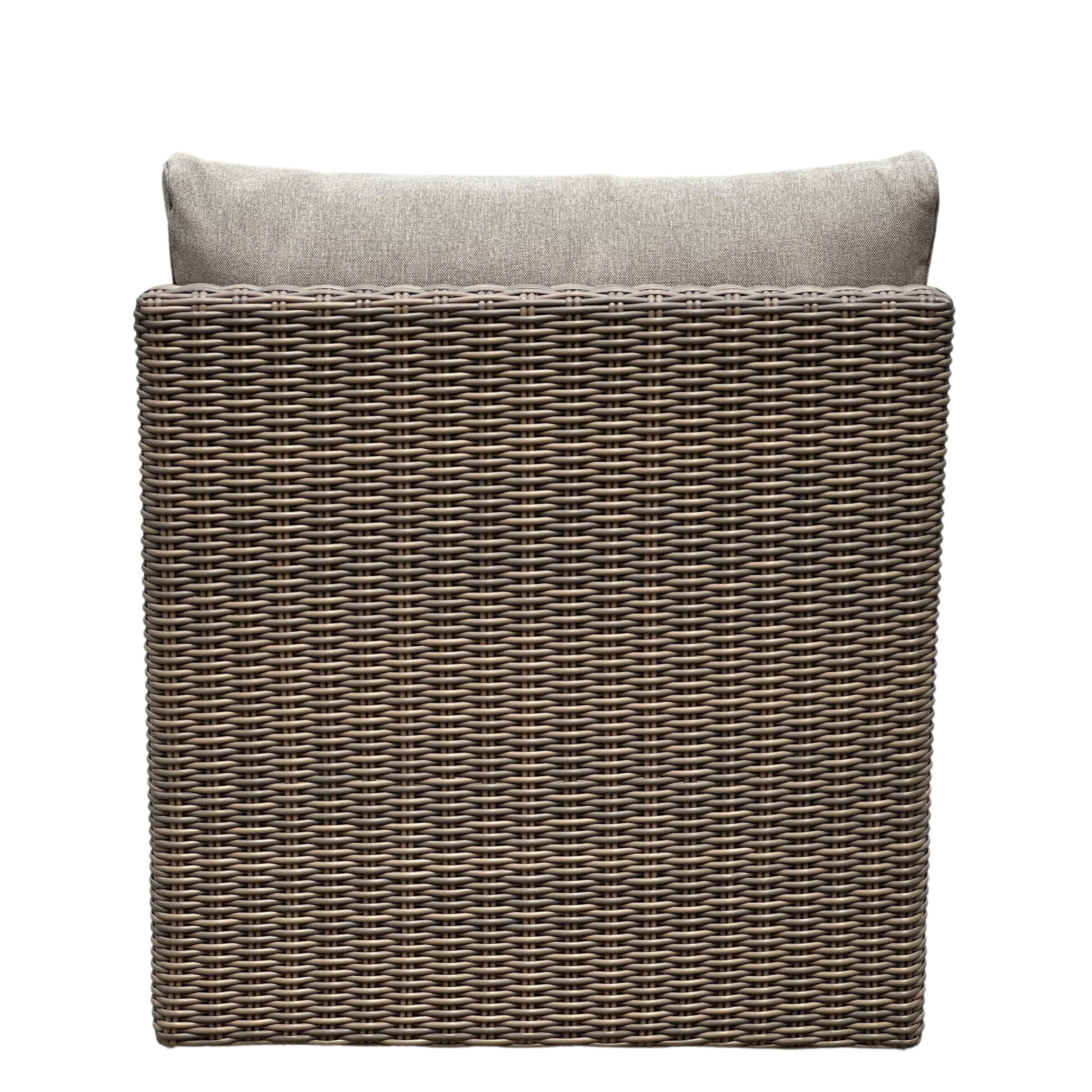 Ecloz - Fauteuil de jardin en résine tressée salon Bali naturel ECLOZ - Imagen 5