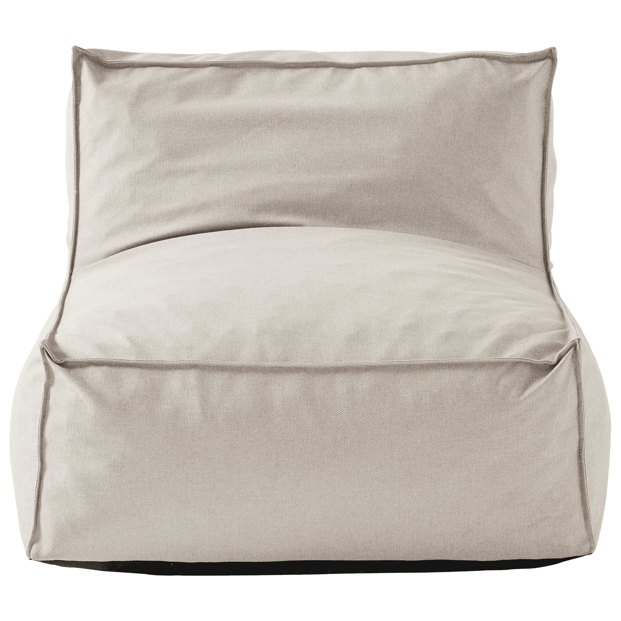 Ecloz - Fauteuil de jardin en tissu crème Fluffy ECLOZ - Imagen 5